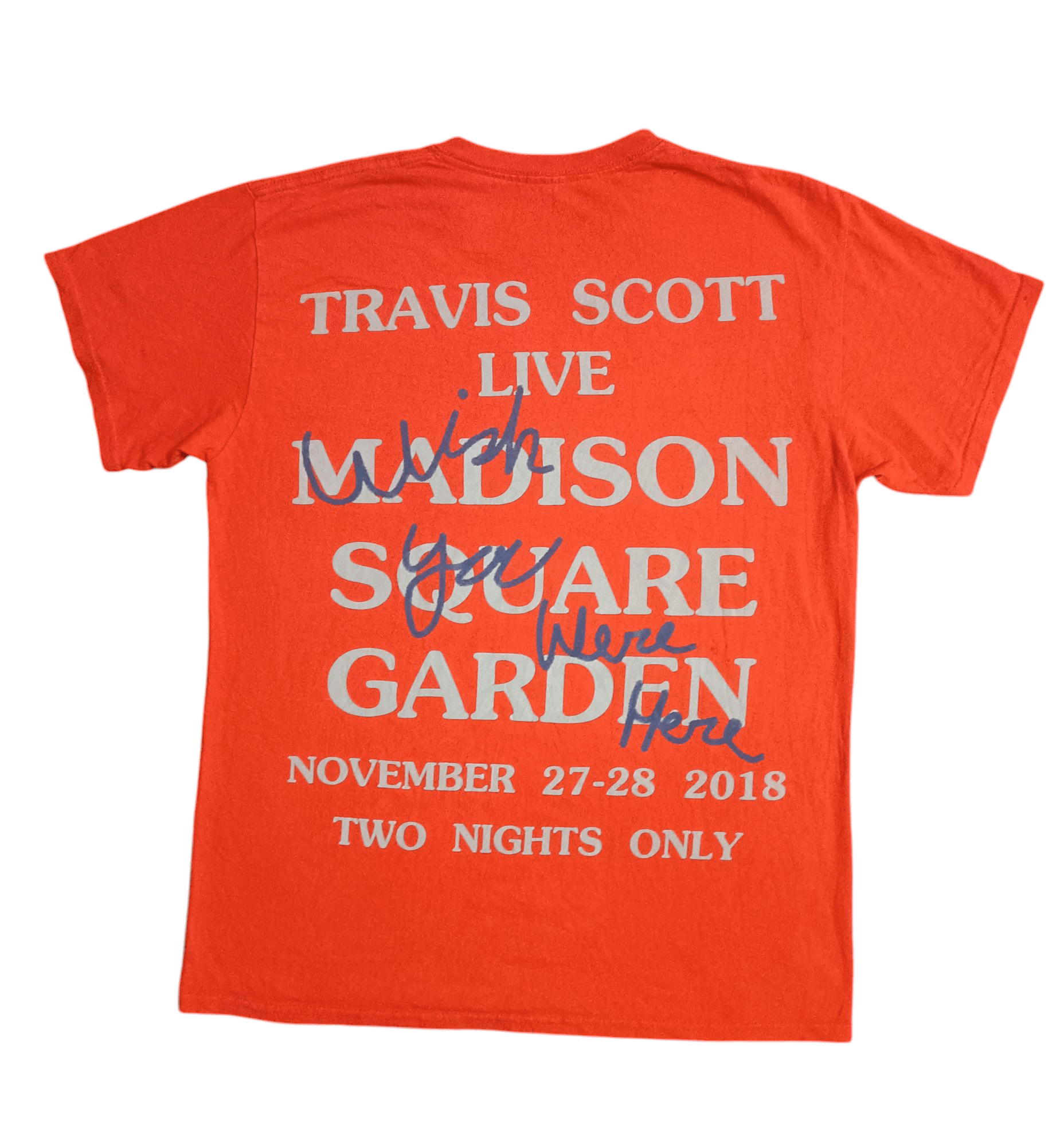 Travis Scott Astroworld Travis Scott x Cactus Jack Live MSG Size US S / EU 44-46 / 1 - 1 Thumbnail