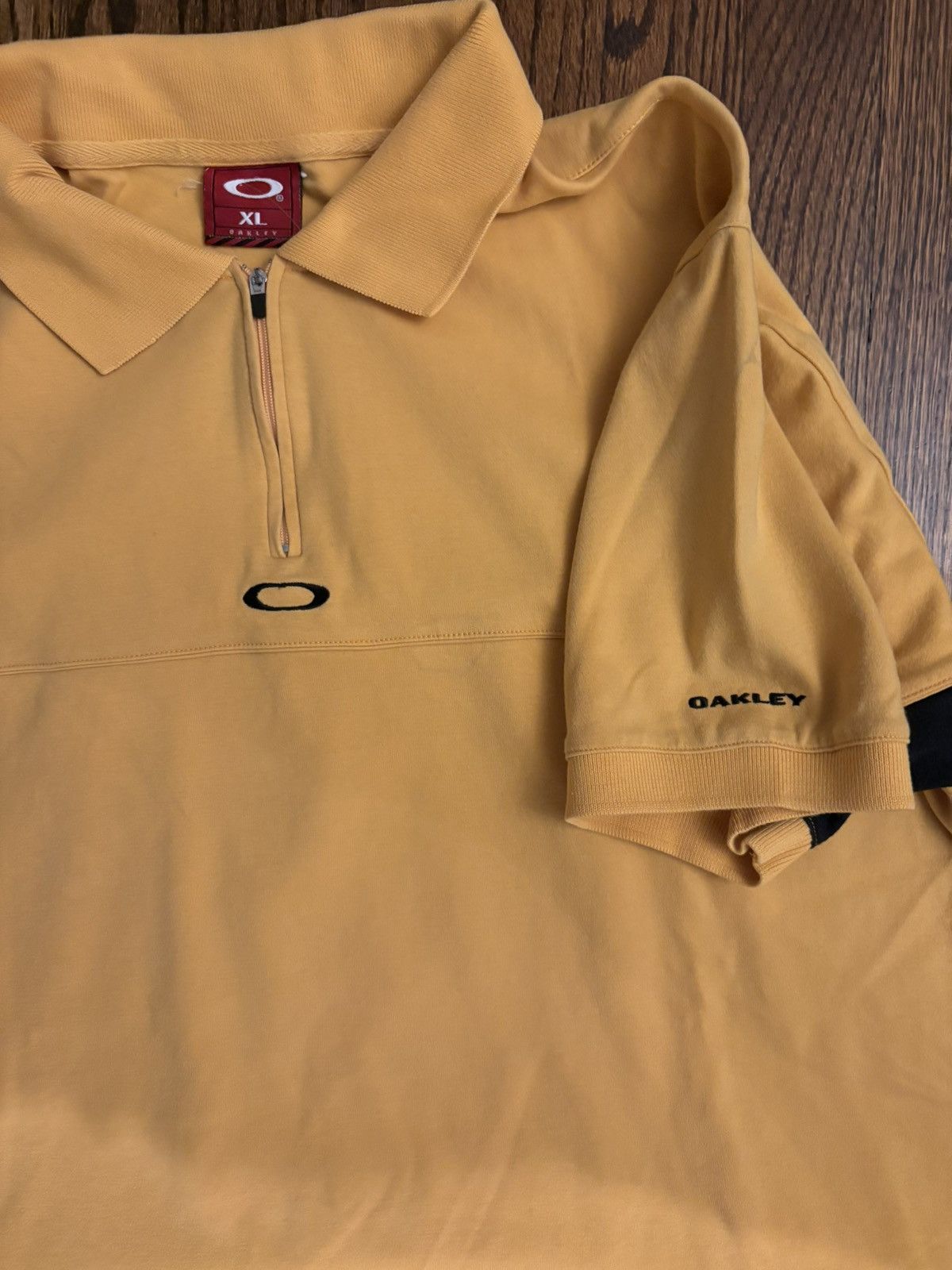 Oakley Oakley Quarter Zip Polo Early 2000s Size US XL / EU 56 / 4 - 4 Thumbnail