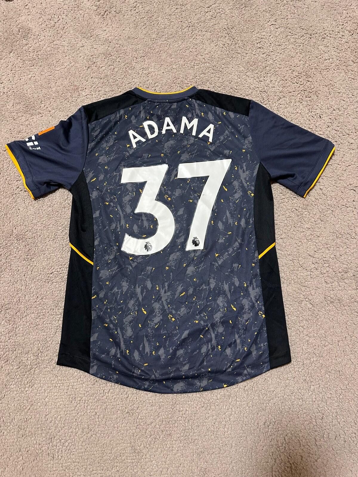 Castore WOLVERHAMPTON WANDERERS Away Shirt #37 ADAMA Size M Jersey Size US M / EU 48-50 / 2 - 6 Thumbnail