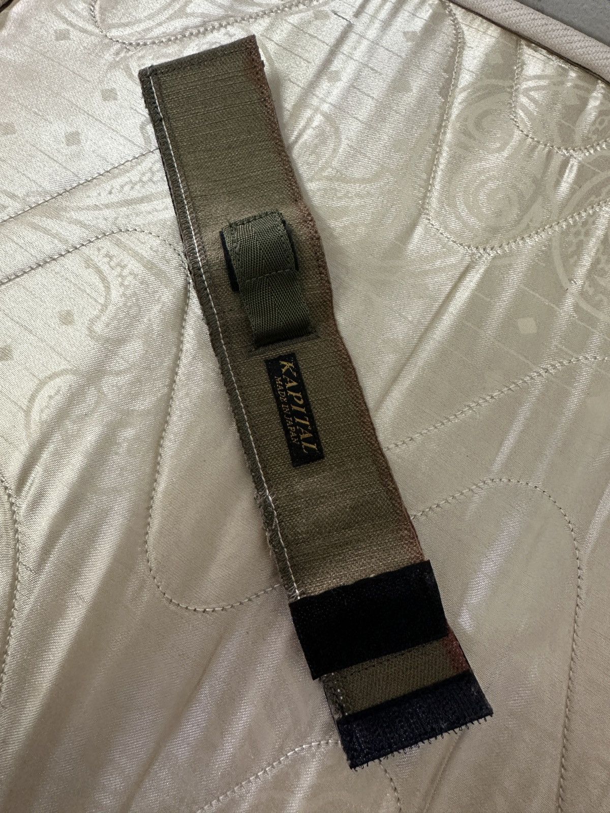 Kapital Kapital japan bracelet denim olive handmade Size ONE SIZE - 5 Thumbnail