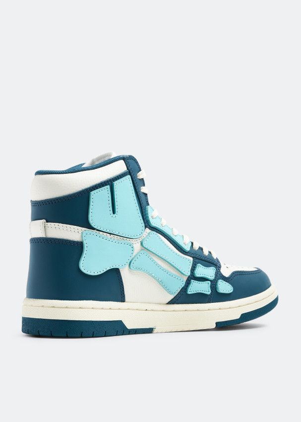 Amiri oc11z0225 Skel Hi-Top Sneakers in Multicolor Size US 7 / IT 37 - 4 Thumbnail