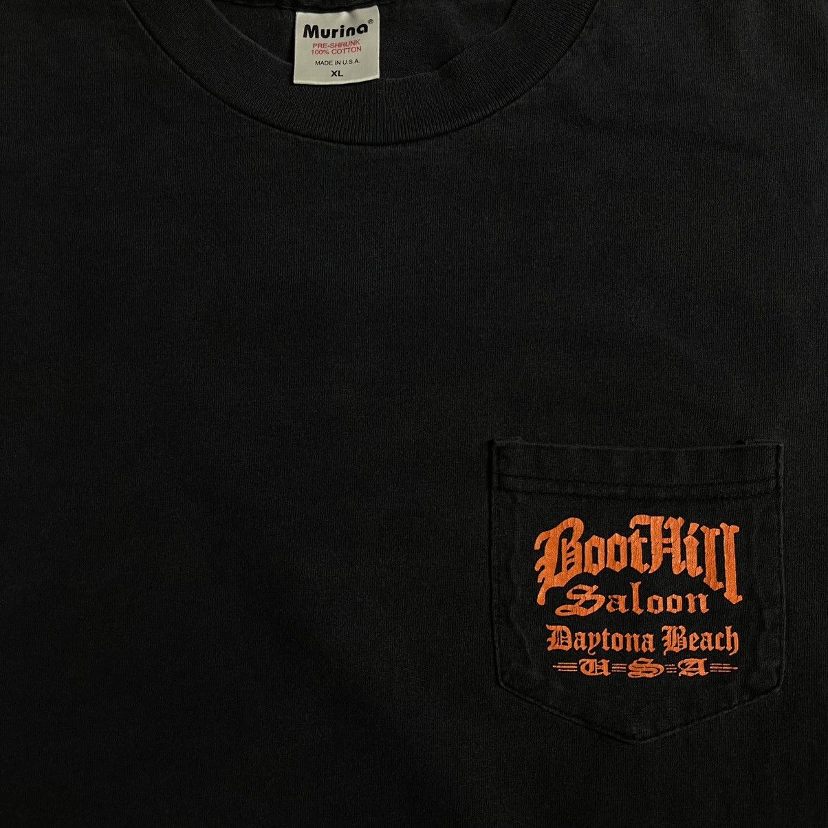 Vintage Vintage 1997 Biketoberfest Boot Hill Saloon Long Sleeve Tee Size US XL / EU 56 / 4 - 3 Thumbnail