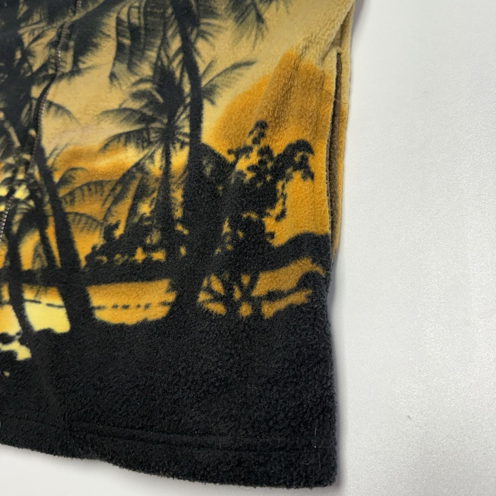 Vintage Kokopelli Fleece Jacket Mens Medium Beach Palm Trees Full Zi Size US M / EU 48-50 / 2 - 7 Thumbnail
