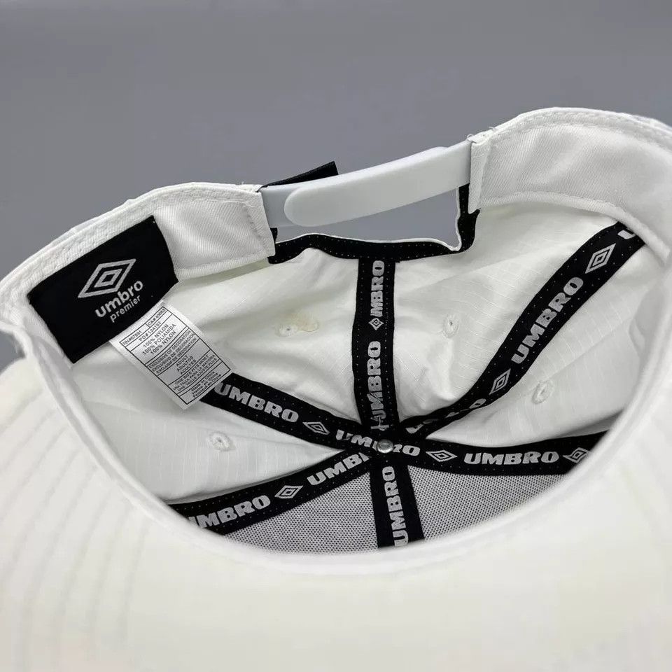 Umbro Umbro Hat Men White Checkered Embroidered Snap Back Cap New Size ONE SIZE - 6 Thumbnail