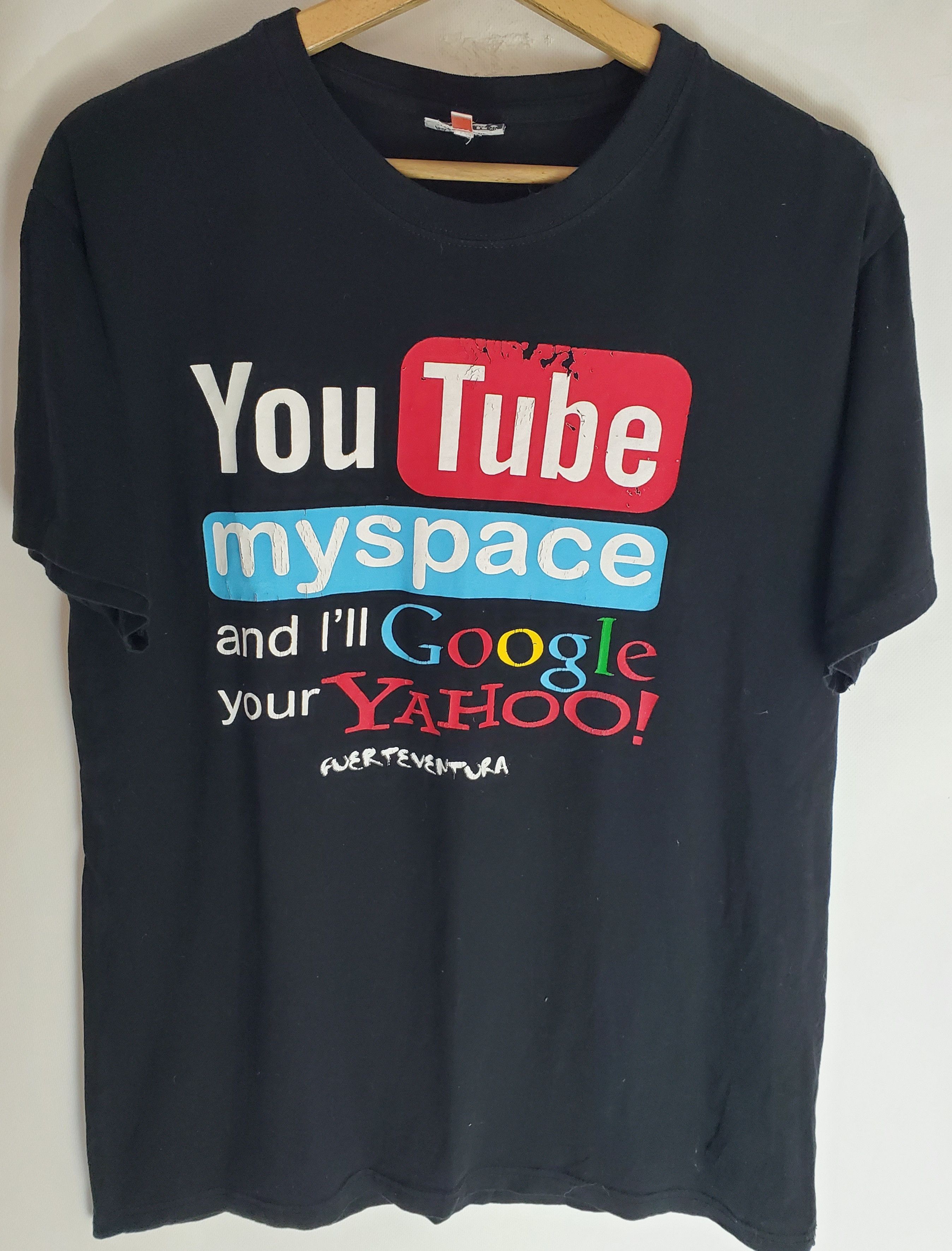 Apple × Vintage Vintage Y2K Social Media tee you tube/my space size M Size US M / EU 48-50 / 2 - 1 Thumbnail
