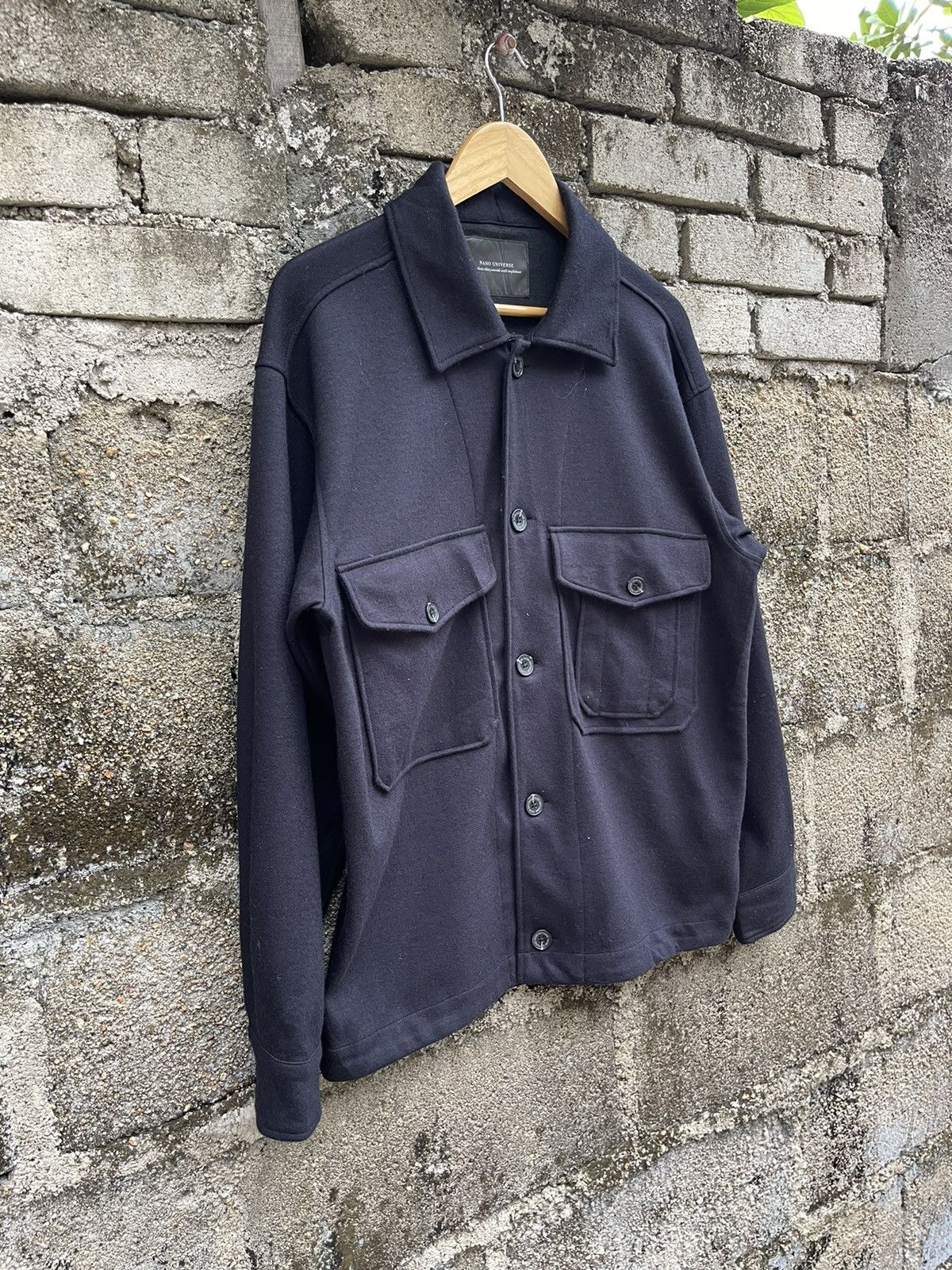 Japanese Brand JAPANESE NANO UNIVERSE BUTTON UP JACKET Size US M / EU 48-50 / 2 - 6 Thumbnail