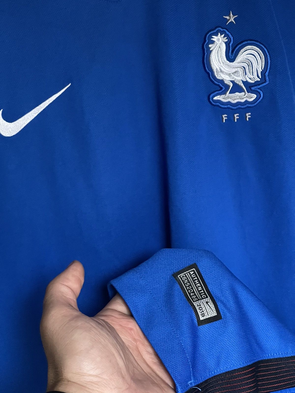 Other 2016 Nike France soccer jersey Size US L / EU 52-54 / 3 - 11 Thumbnail