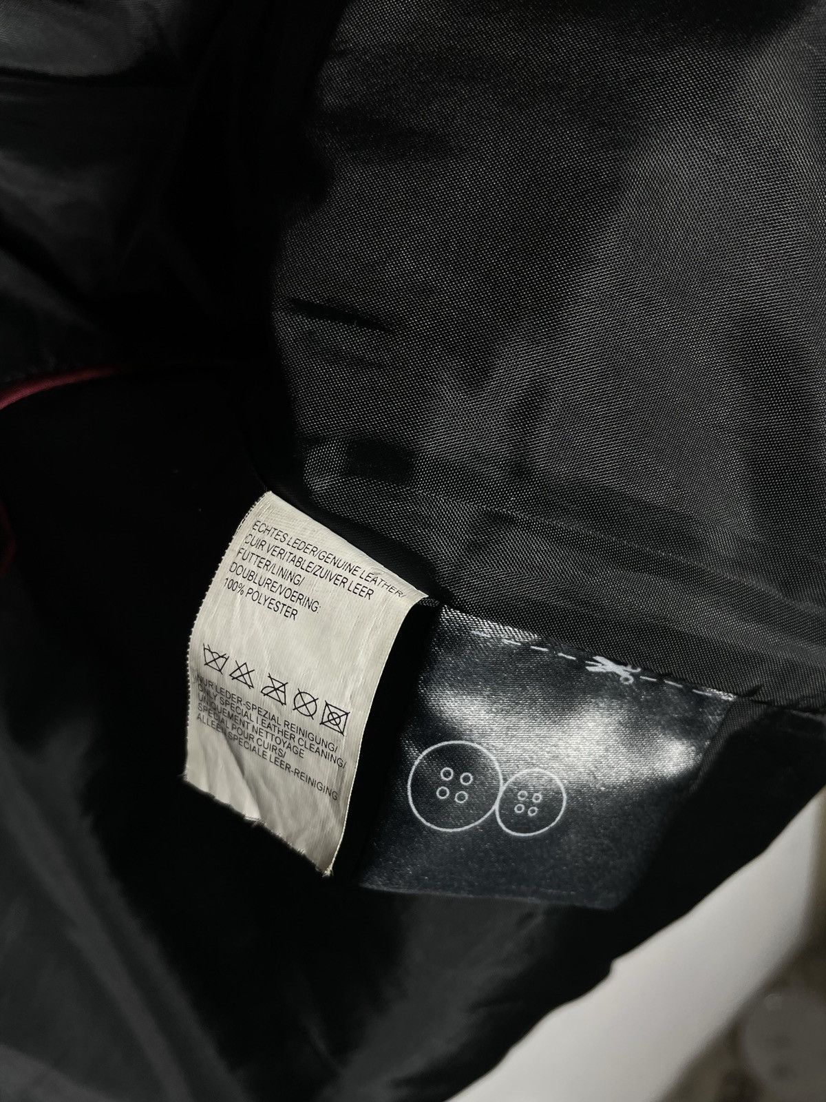 Vintage Vintage Y2k Black Real Leather Zip Bomber Jacket Avant Garde Size US M / EU 48-50 / 2 - 9 Thumbnail