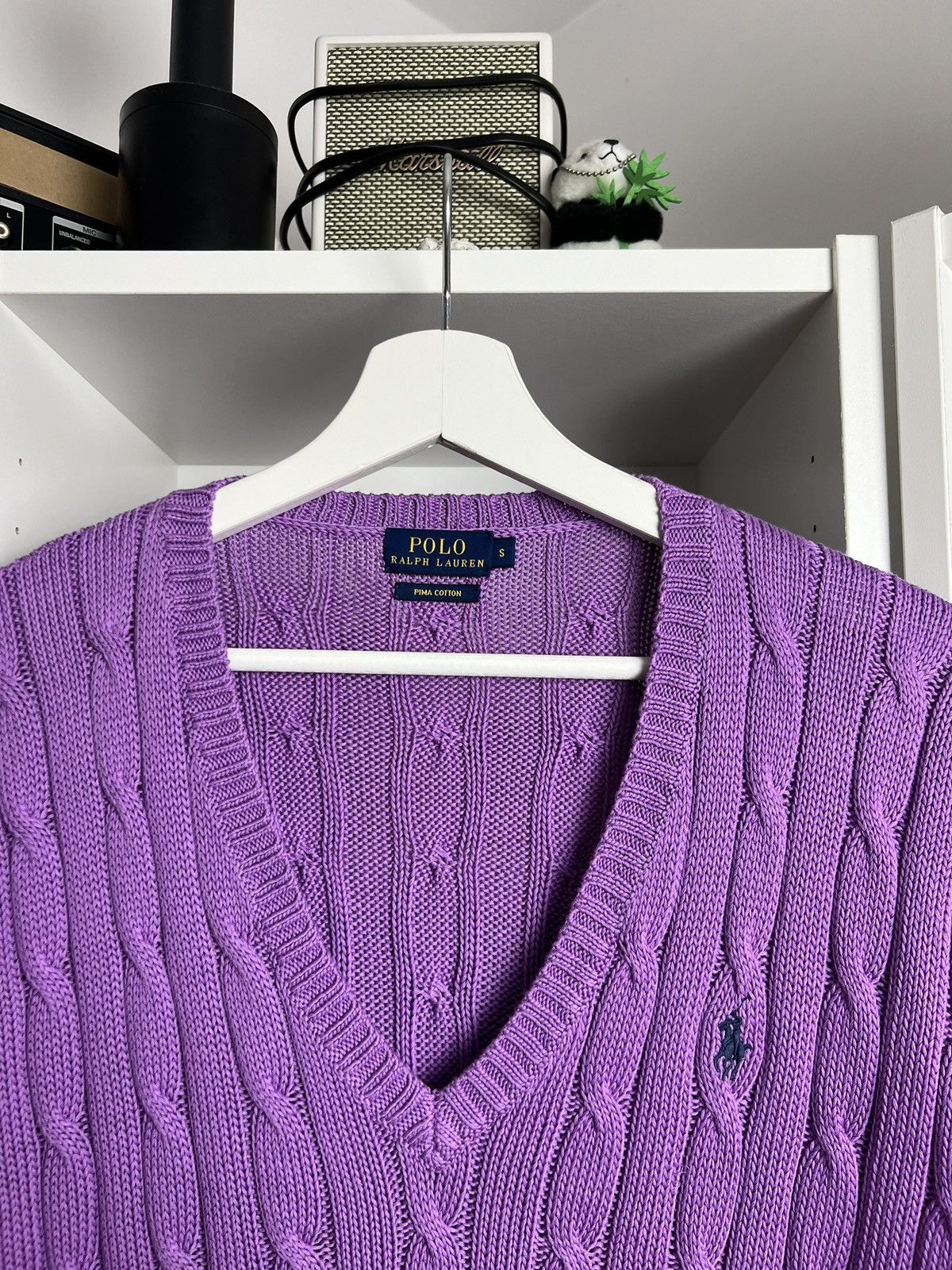 Designer × Polo Ralph Lauren × Ralph Lauren Polo Ralph Lauren cable-knit sweater S old money designer Size S / US 4 / IT 40 - 3 Thumbnail