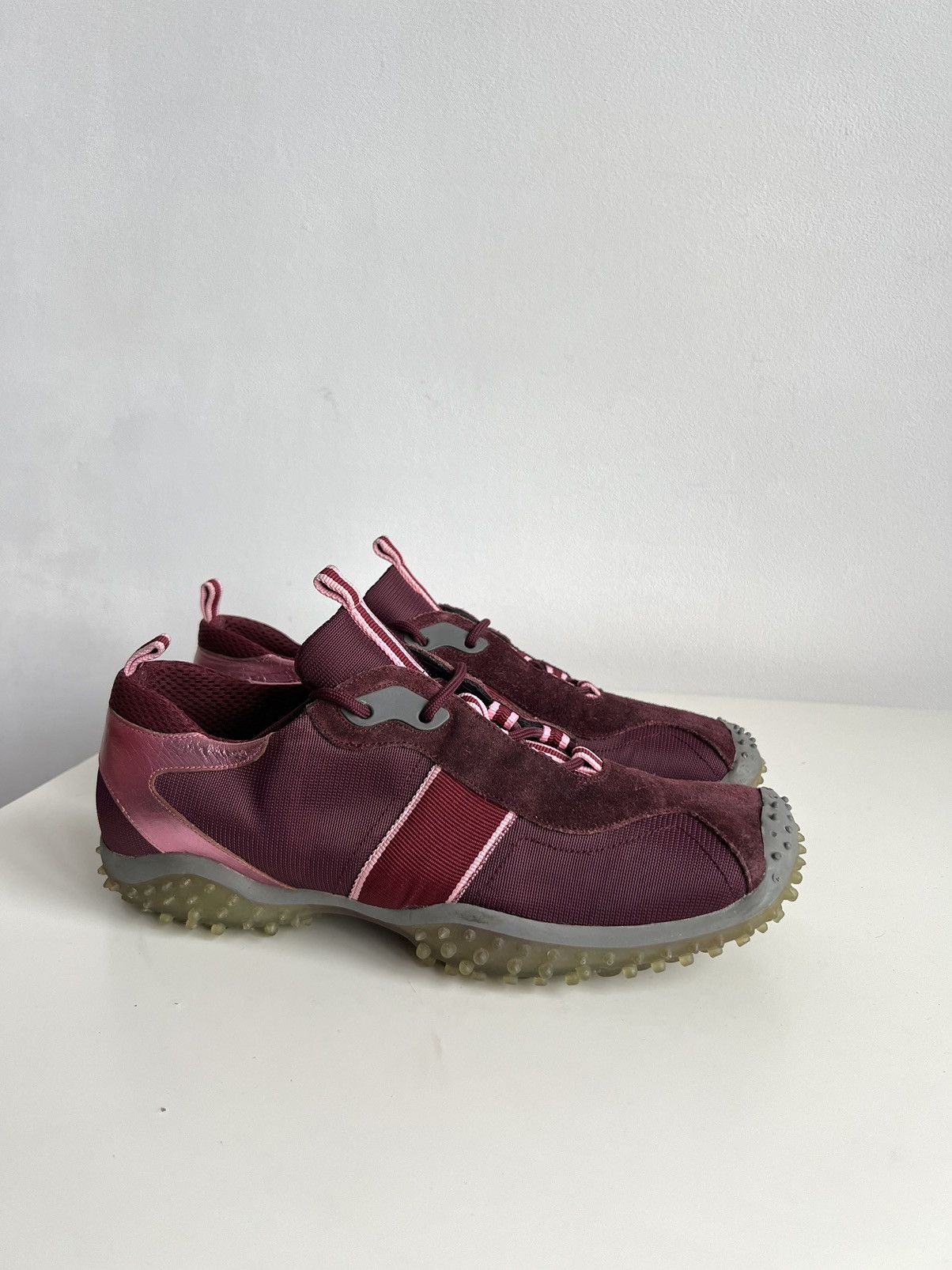 Miu Miu 🔥Iconic F/W99 MiuMiu Square Toe Bubble/Spike Sole Sneakers Size US 10 / IT 40 - 5 Thumbnail