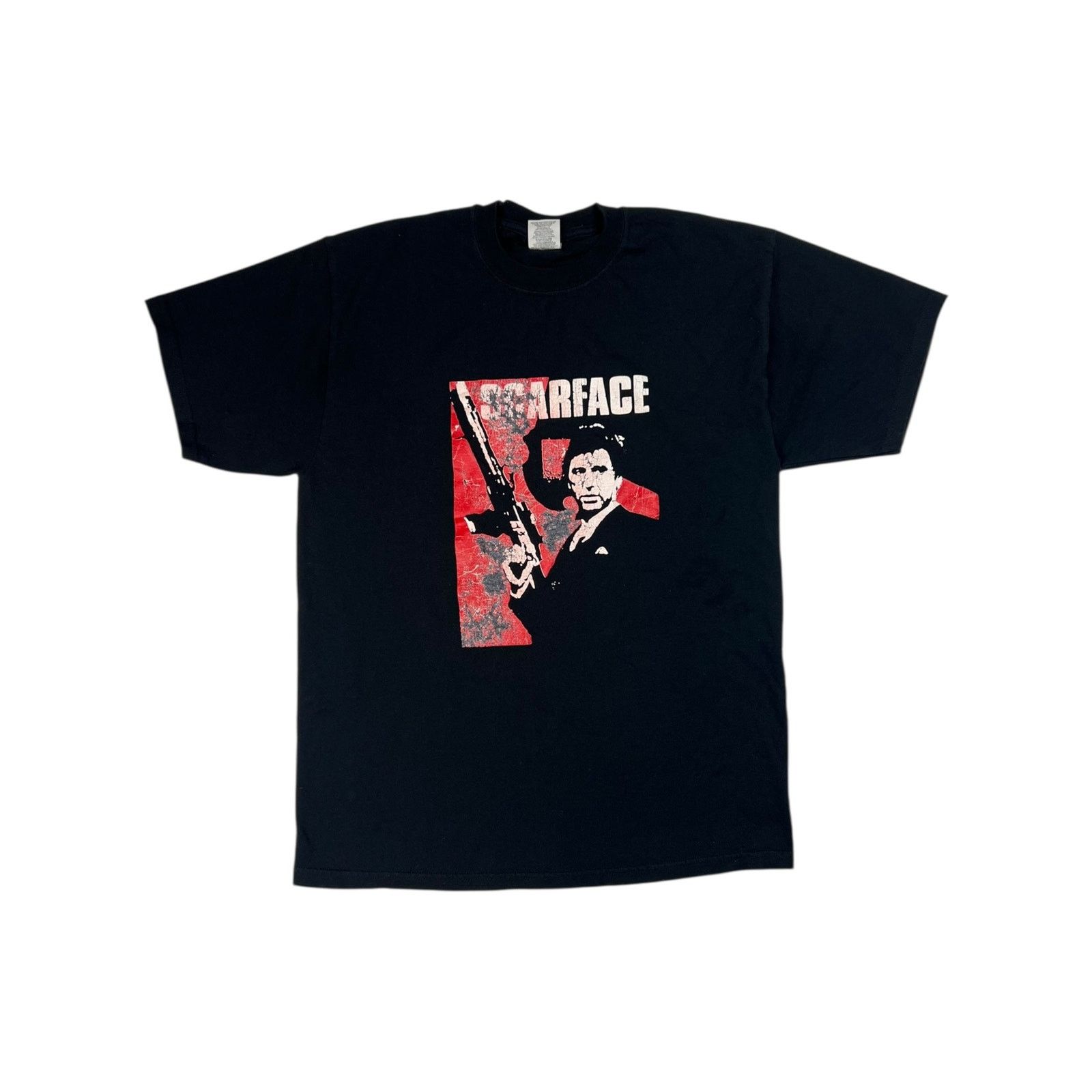 Jerzees × Vintage Vintage Y2K Scarface Al Pacino faded tee (M) Size US M / EU 48-50 / 2 - 1 Thumbnail