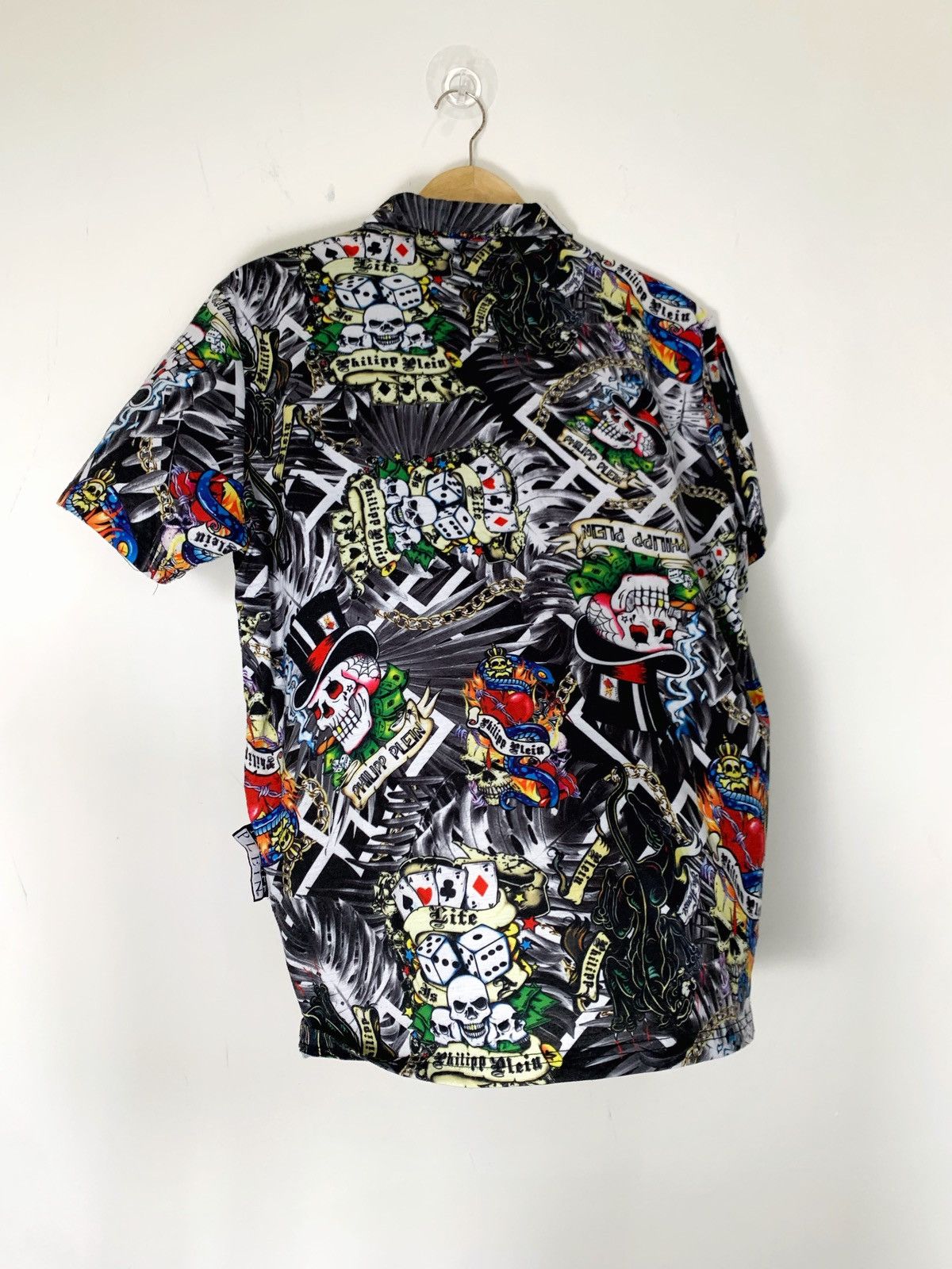 Philipp Plein Philip plein platinum cut polo shirt with ed hardy style Size US M / EU 48-50 / 2 - 11 Thumbnail