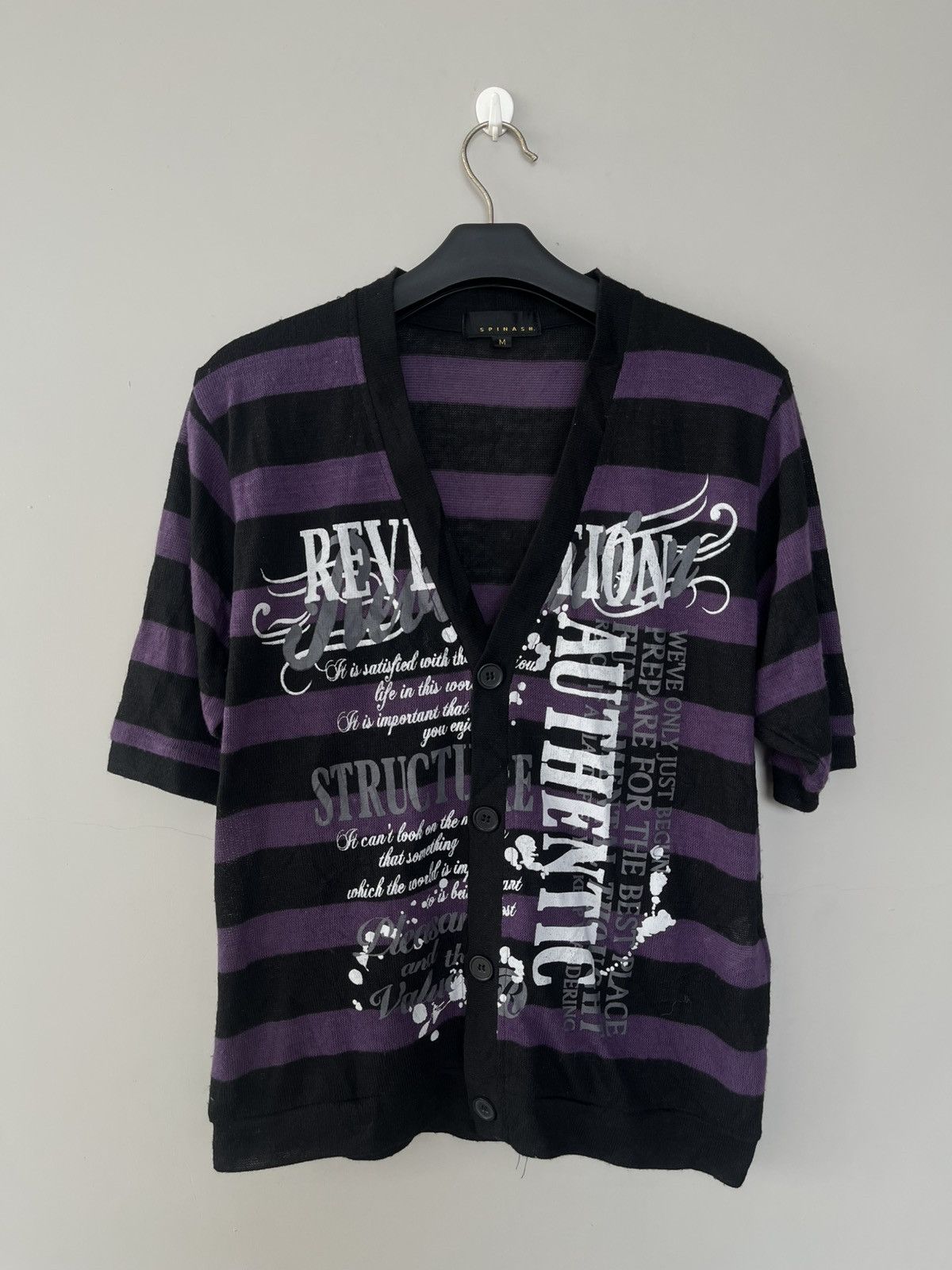 If Six Was Nine SPINASH JAPANESE POEM VKEI GOTHIC SEDITIONARIES PUNK STYLE Size US M / EU 48-50 / 2 - 1 Thumbnail