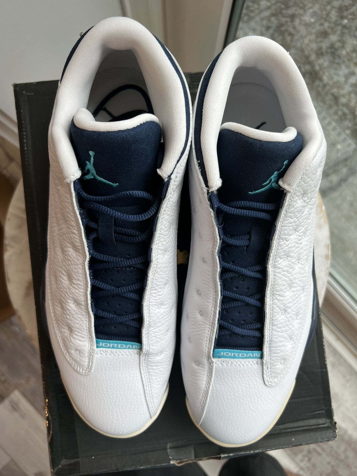 Jordan Brand Size 11 - Nike Air Jordan 13 Hornets 310810-107 DS Sneakers Size US 11 / EU 44 - 2 Thumbnail