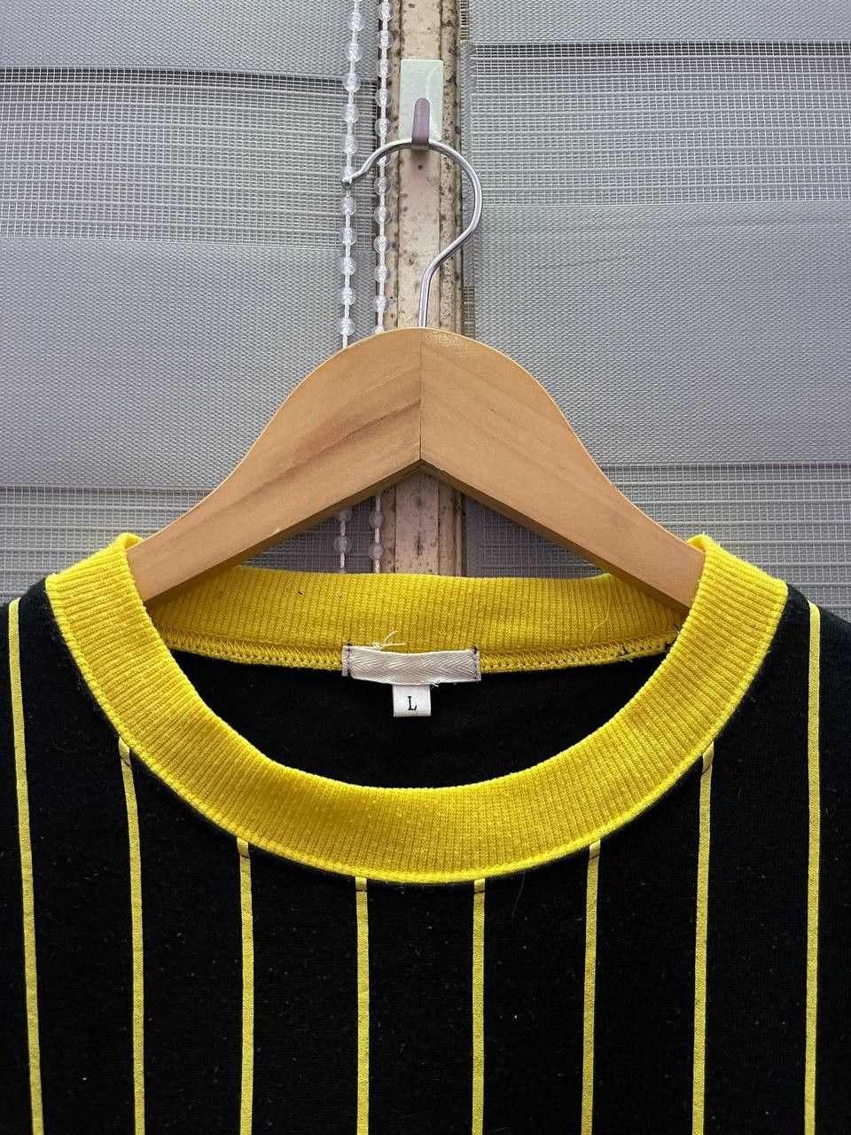 MLB Hanshin Tigers Professional Baseball Striped Tees Size US L / EU 52-54 / 3 - 4 Thumbnail
