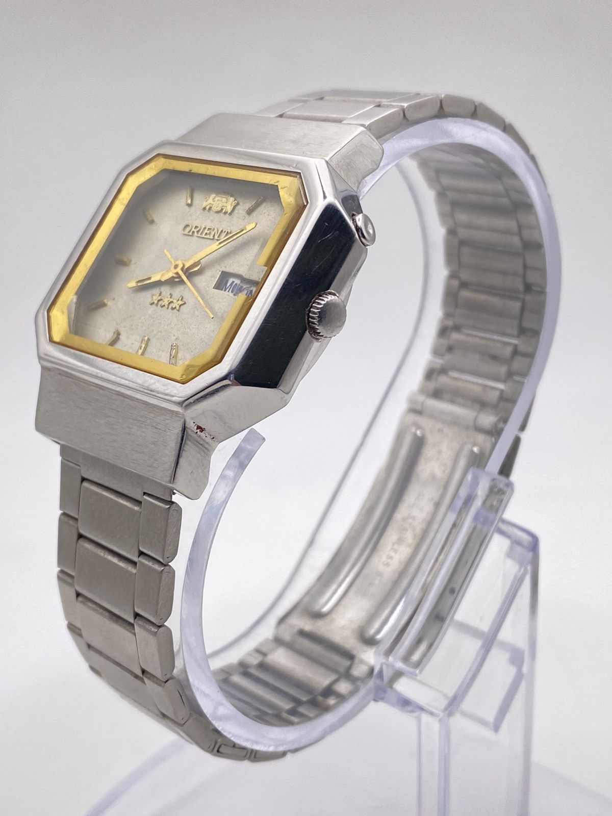 Orient Vintage Orient Gray Dial Men’s Wristwatch Size 34 - 4 Thumbnail