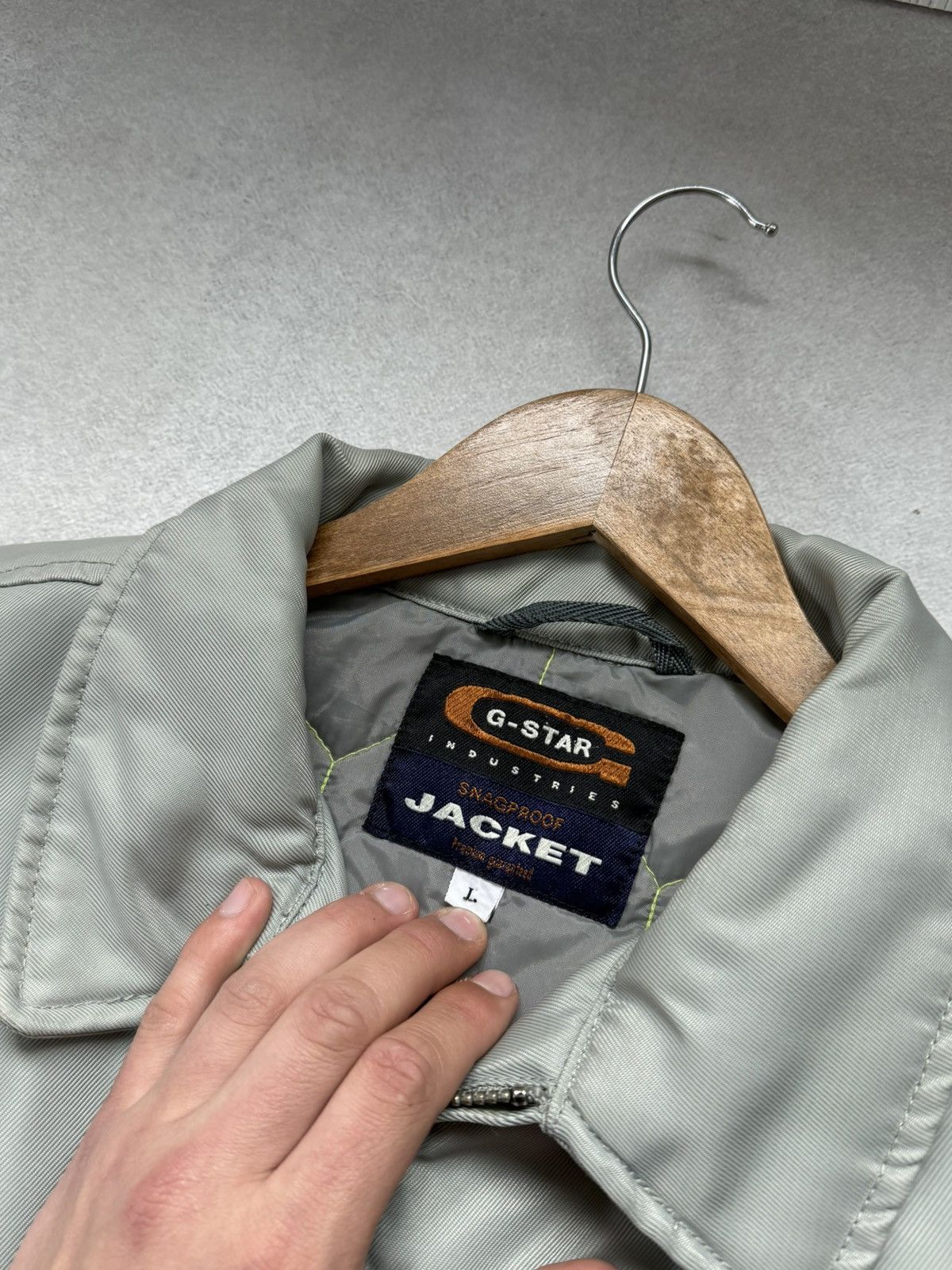 G-Star G-Star Bomber Jacket MA2 Flyer Quilted Vintage Military Mint Size US L / EU 52-54 / 3 - 10 Thumbnail
