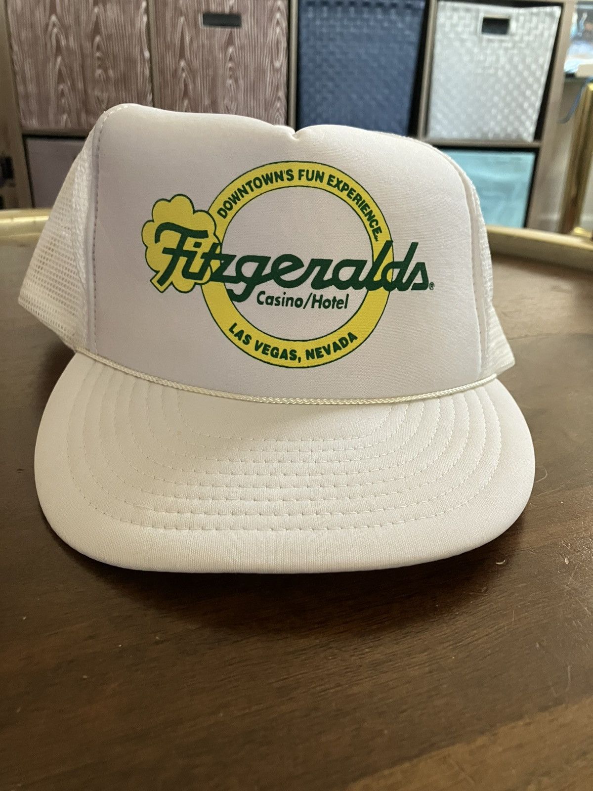 Vintage Vintage 80s Fitzgeralds Casino Hotel Snapback Cap Las Vegas Size ONE SIZE - 1 Thumbnail