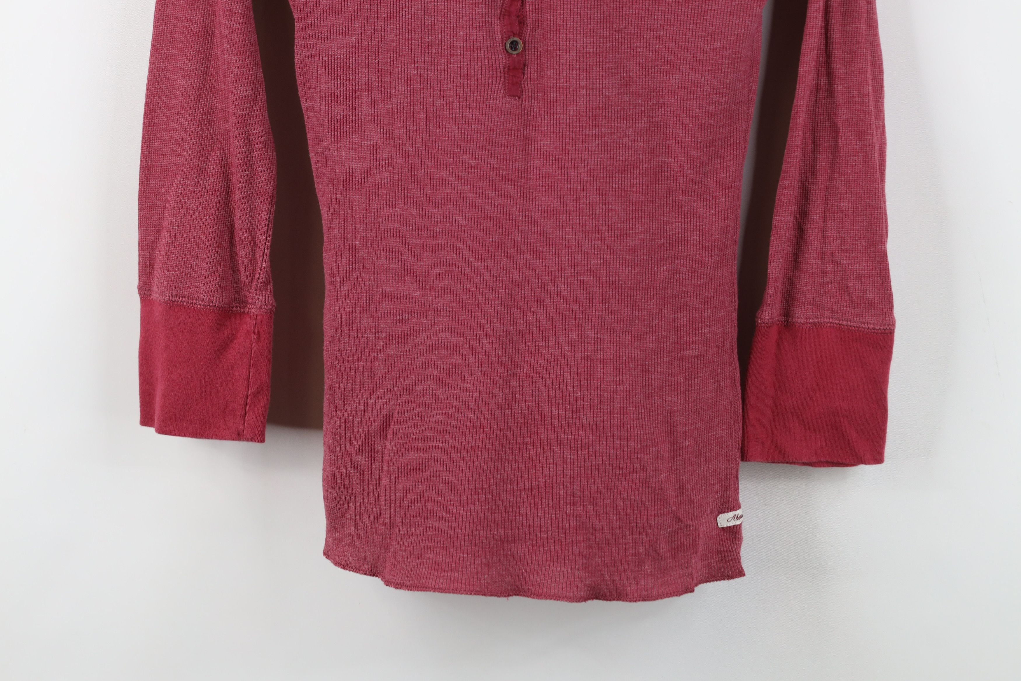 Abercrombie & Fitch Vintage 90s Y2K Abercrombie & Fitch Knit Henley T-Shirt Size M / US 6-8 / IT 42-44 - 3 Thumbnail