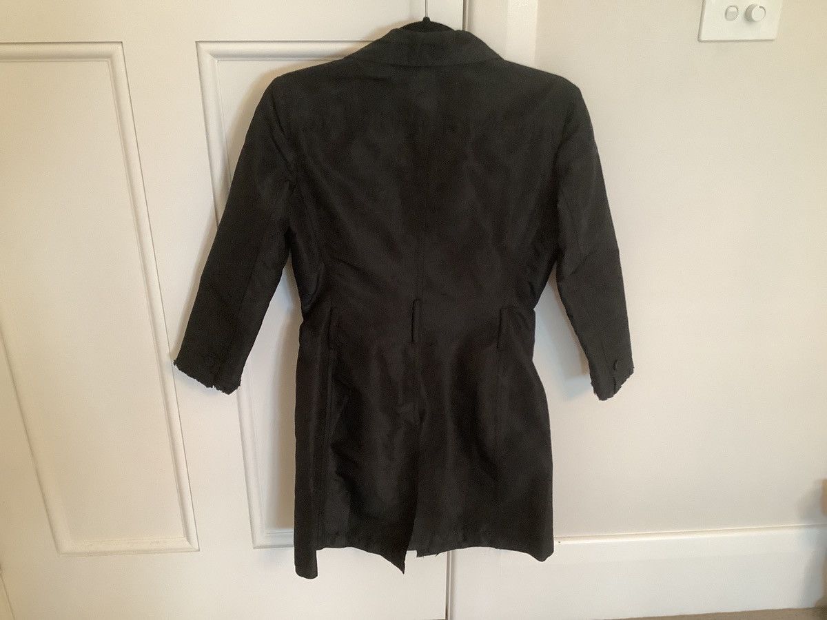 Prada Lightweight Prada Silk/Polyester Black Coat - Rare Vntage Size M / US 6-8 / IT 42-44 - 2 Thumbnail