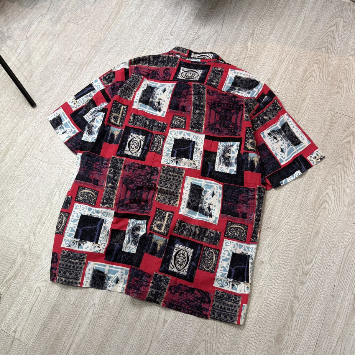 Vintage Blackcow pattern vintage red button up Size US XL / EU 56 / 4 - 2 Thumbnail