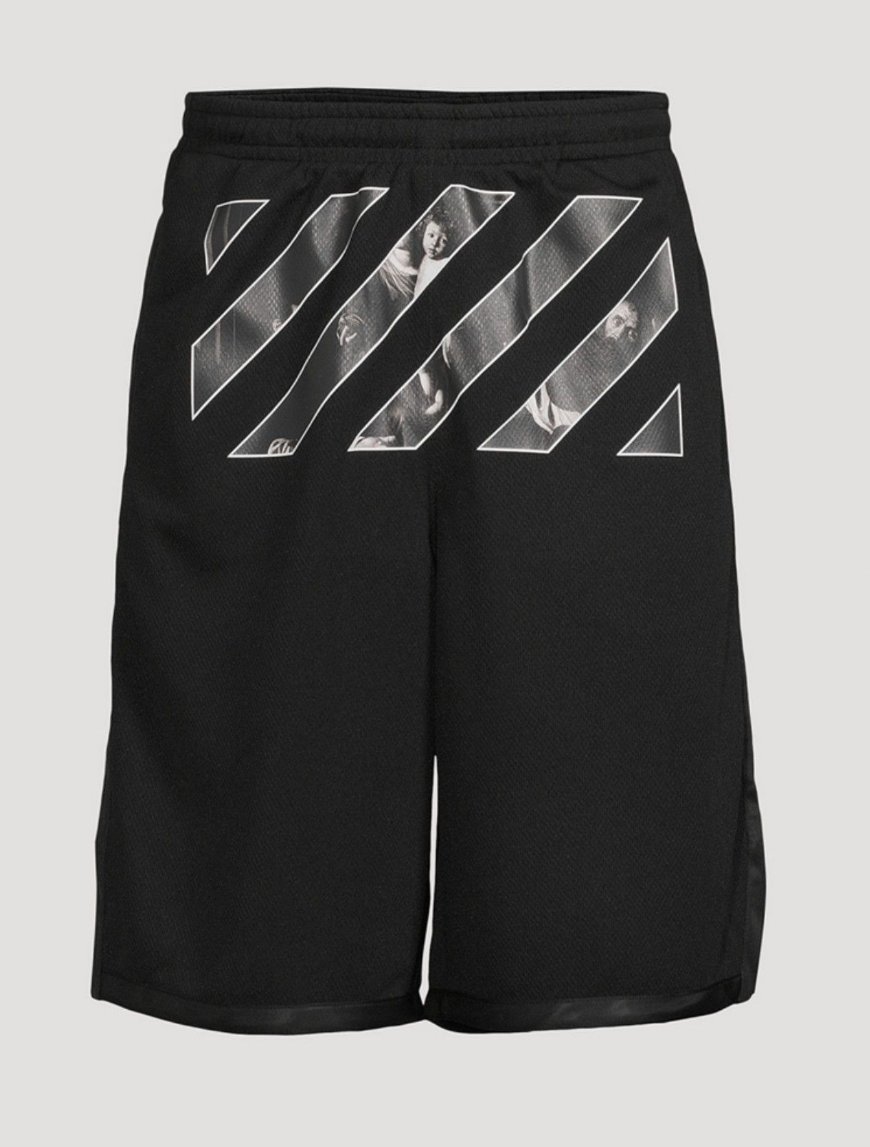 Off-White Caravaggia Track Shorts Size US 34 / EU 50 - 3 Thumbnail