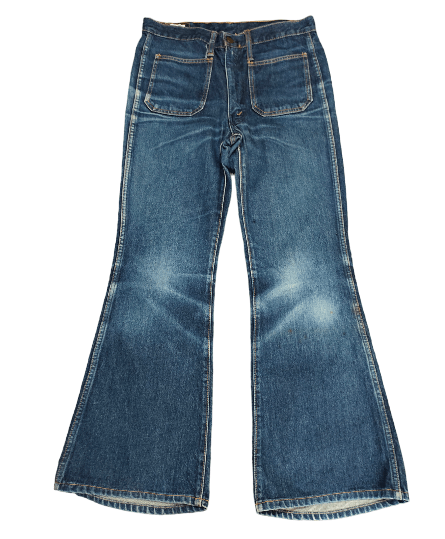 Flare Jeans Big John Distress Faded Bootcut Bell Bottom 80s