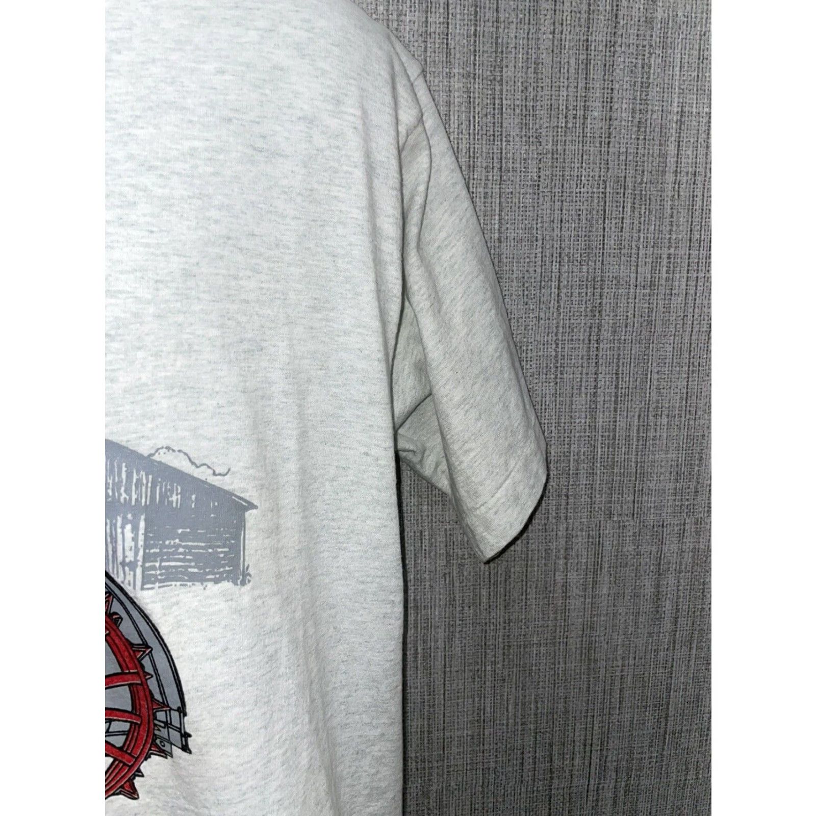 Fruit Of The Loom VINTAGE Fruit of the Loom T-Shirt Men XL Cotton Stitch Tractor Graphic USA Gray Size US XL / EU 56 / 4 - 3 Thumbnail