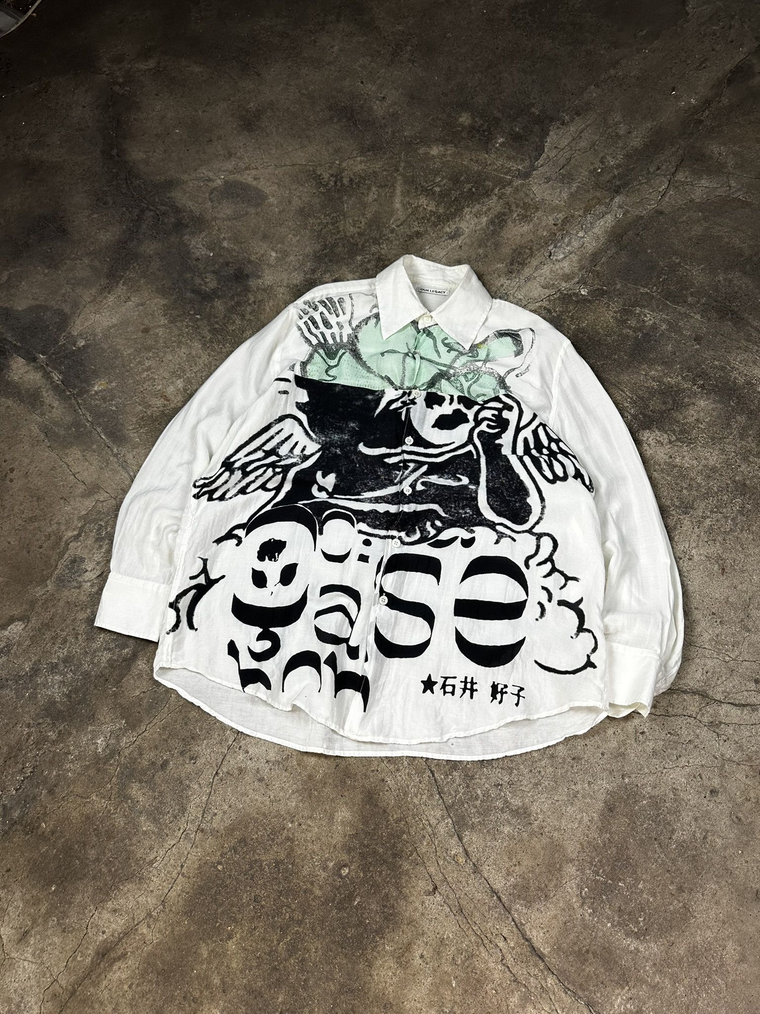 Our Legacy ABOVE SHIRT Bazaar Check Breeze Weave | Grailed