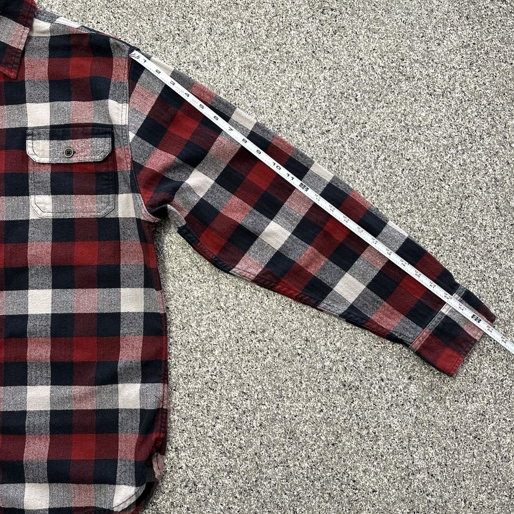 Vintage JACHS Flannel Shirt Mens M Heavyweight Red Plaid Long Sleeve Button-Down Shirt Mens M Red Plaid Heavyweight Cotton Flannel Button-Up Shirt Size US M / EU 48-50 / 2 - 7 Thumbnail