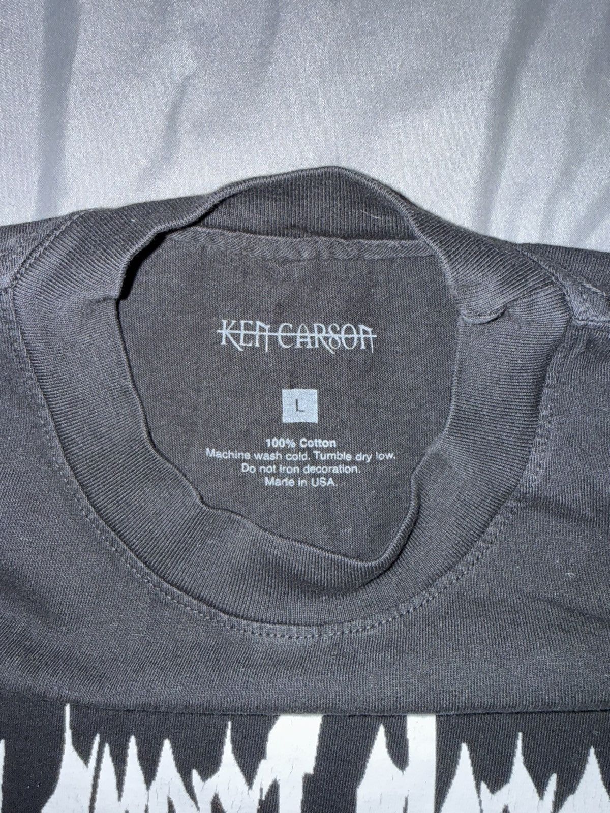 Ken Carson ken carson a great chaos gore tee Size US L / EU 52-54 / 3 - 3 Thumbnail
