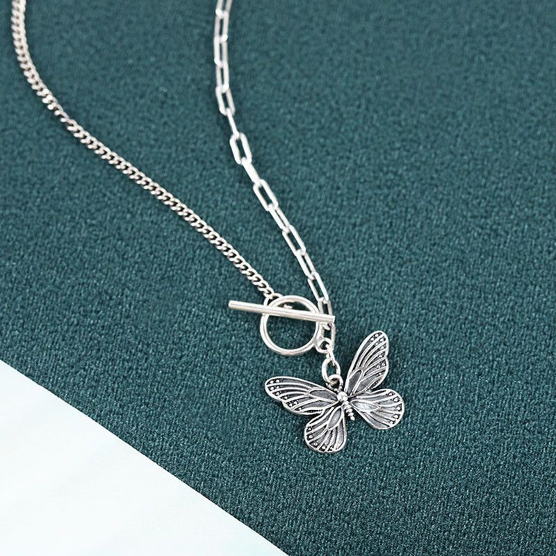 Jewelry Creative Butterfly Necklace Size ONE SIZE - 1 Thumbnail