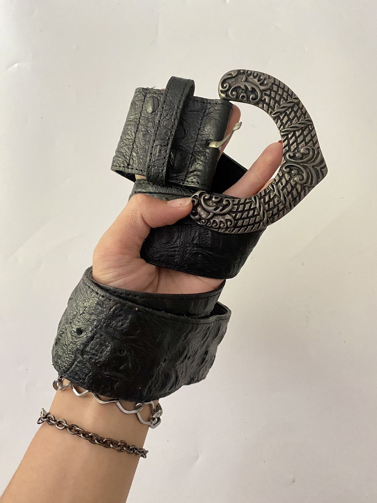 Beauty Beast × If Six Was Nine × Vintage vintage studded leather belt Size ONE SIZE - 1 Thumbnail