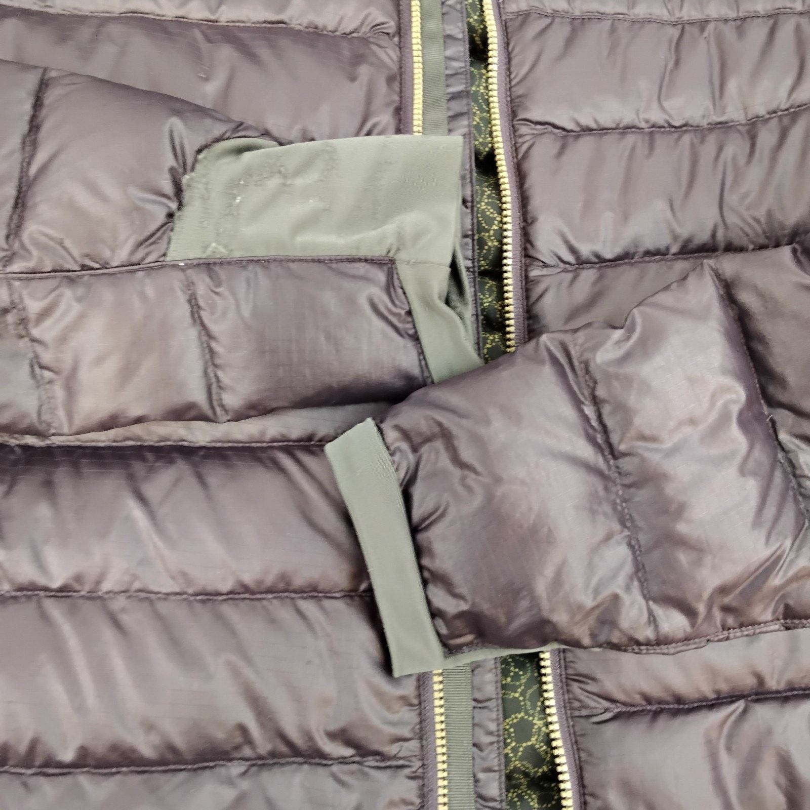 Flylow Flylow Down Puffer Jacket Women's M Purple Missing Zip pull Size M / US 6-8 / IT 42-44 - 4 Thumbnail