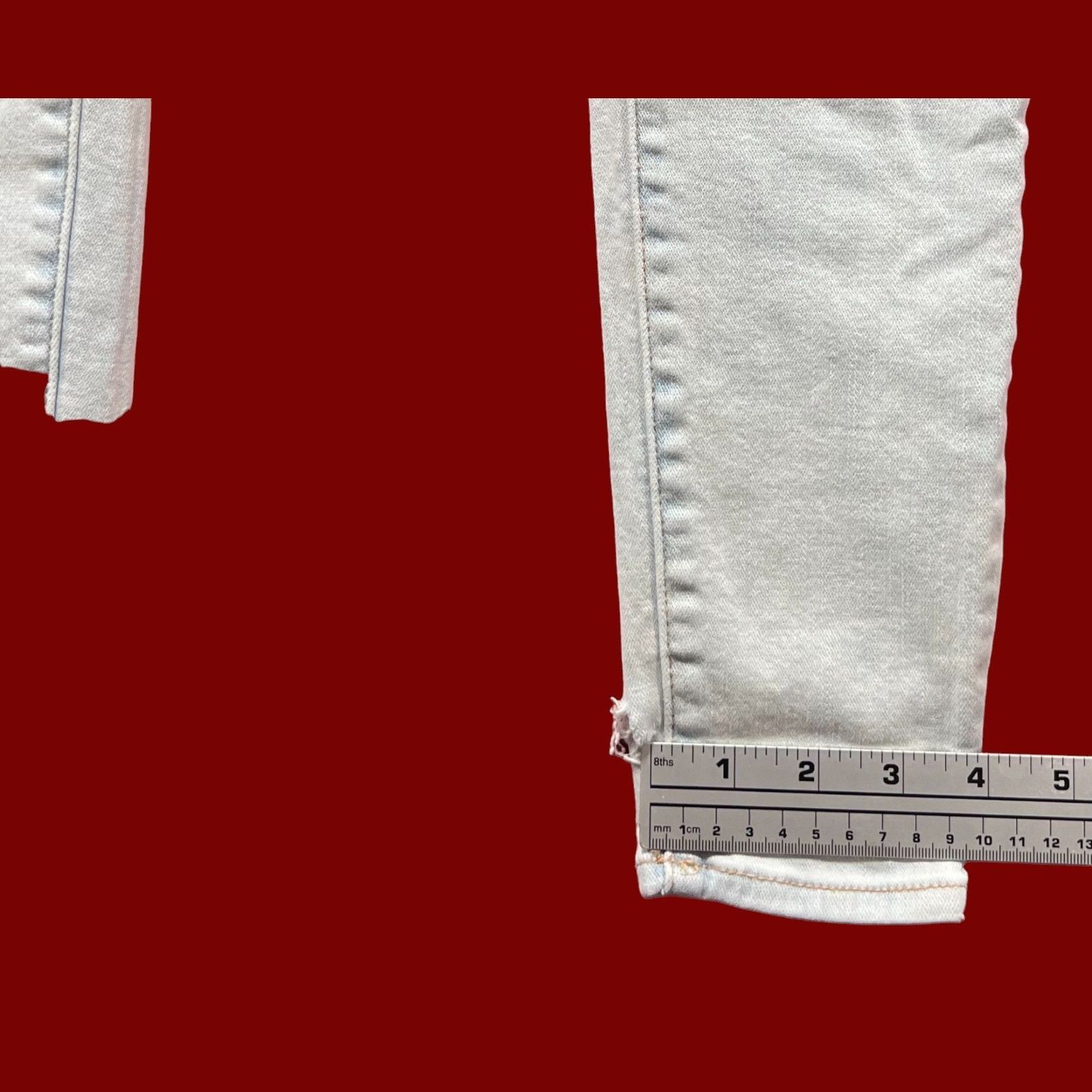 Other American Eagle - Women's Stretch Mid-Rise Skinny Jeans Distr Size 24" / US 00 / IT 34 - 7 Thumbnail