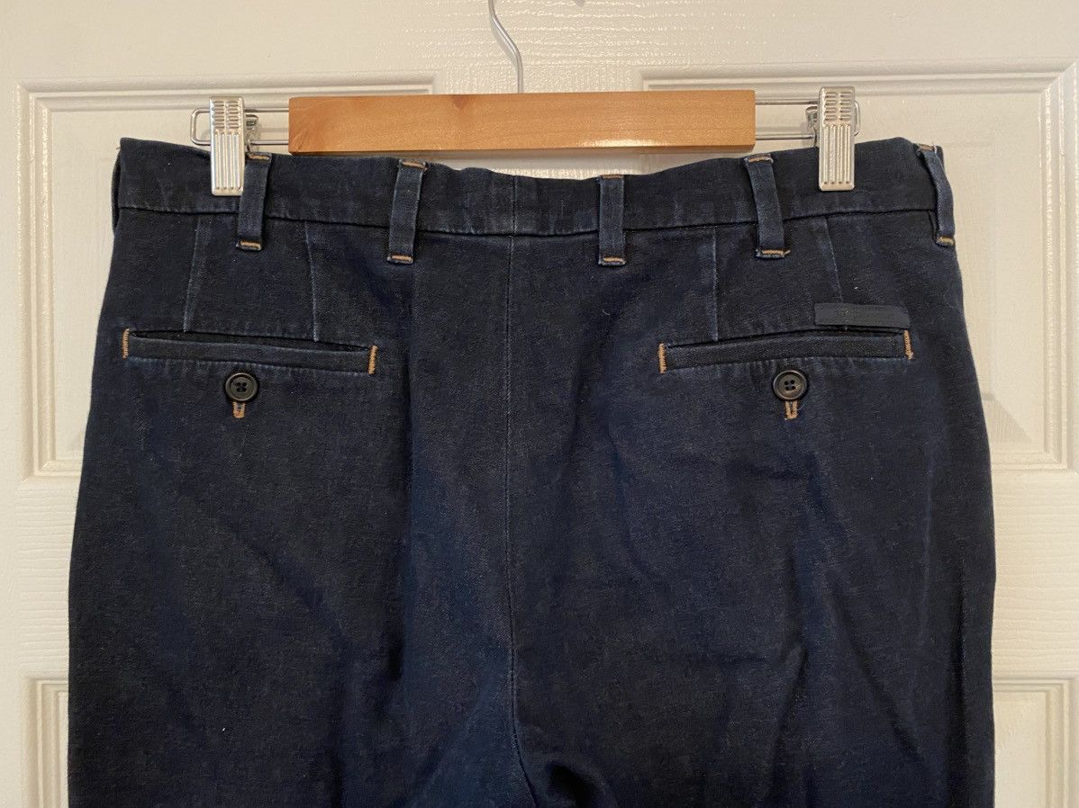 Prada 11ss stretch indigo denim slim trousers Size US 31 - 5 Thumbnail