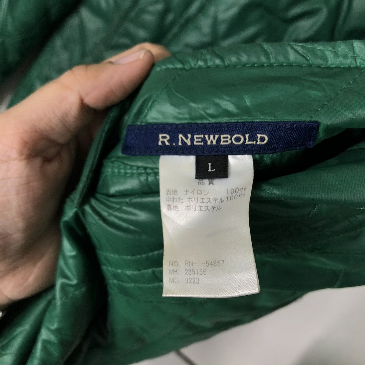 R.Newbold 🔥 R.NEWBOLD QUILTED INSULATED JACKET Size US L / EU 52-54 / 3 - 15 Thumbnail