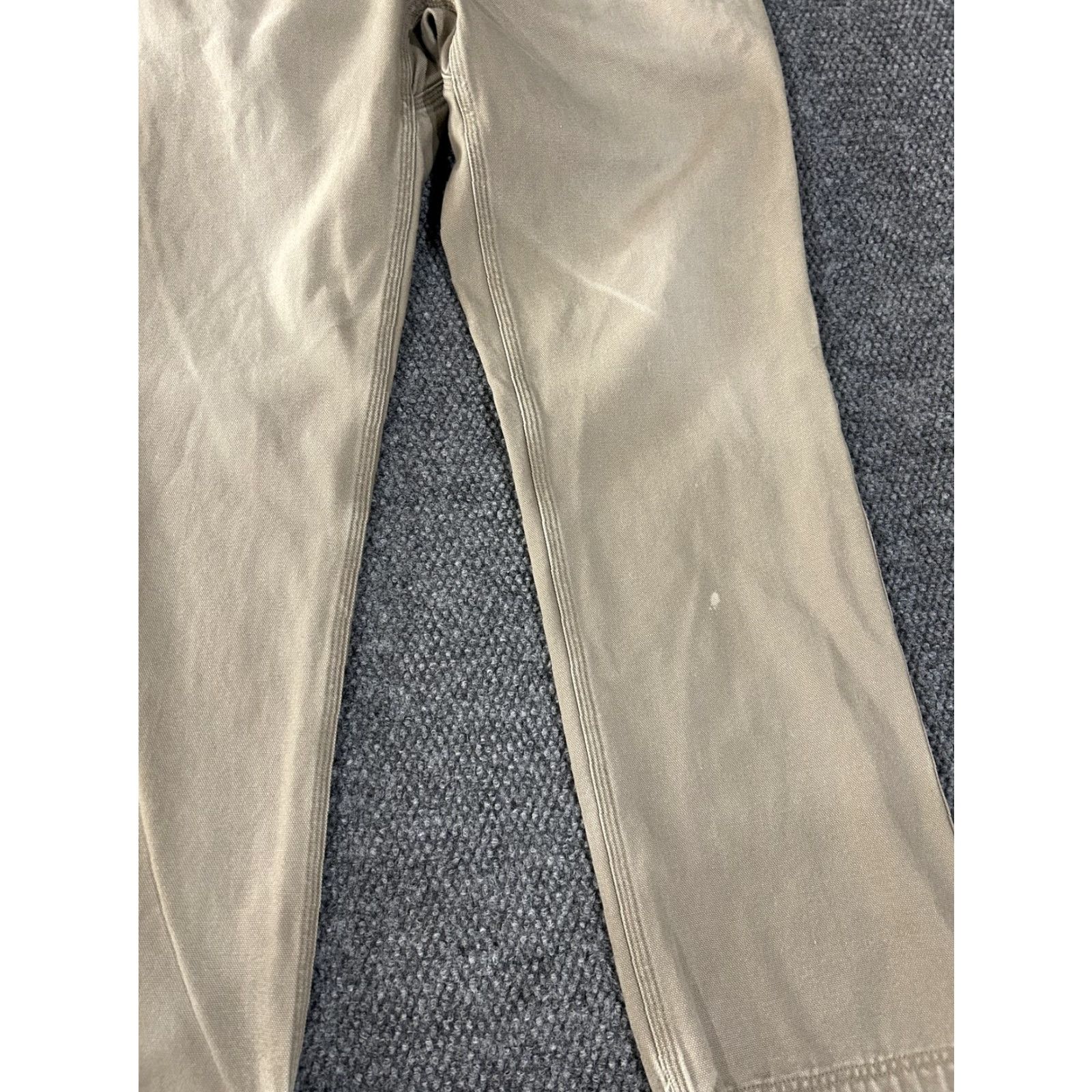 Duluth Trading Company Duluth Trading Co Pants Mens 36x34 Tan Canvas Work Jeans Utility Durable Size US 36 / EU 52 - 3 Thumbnail