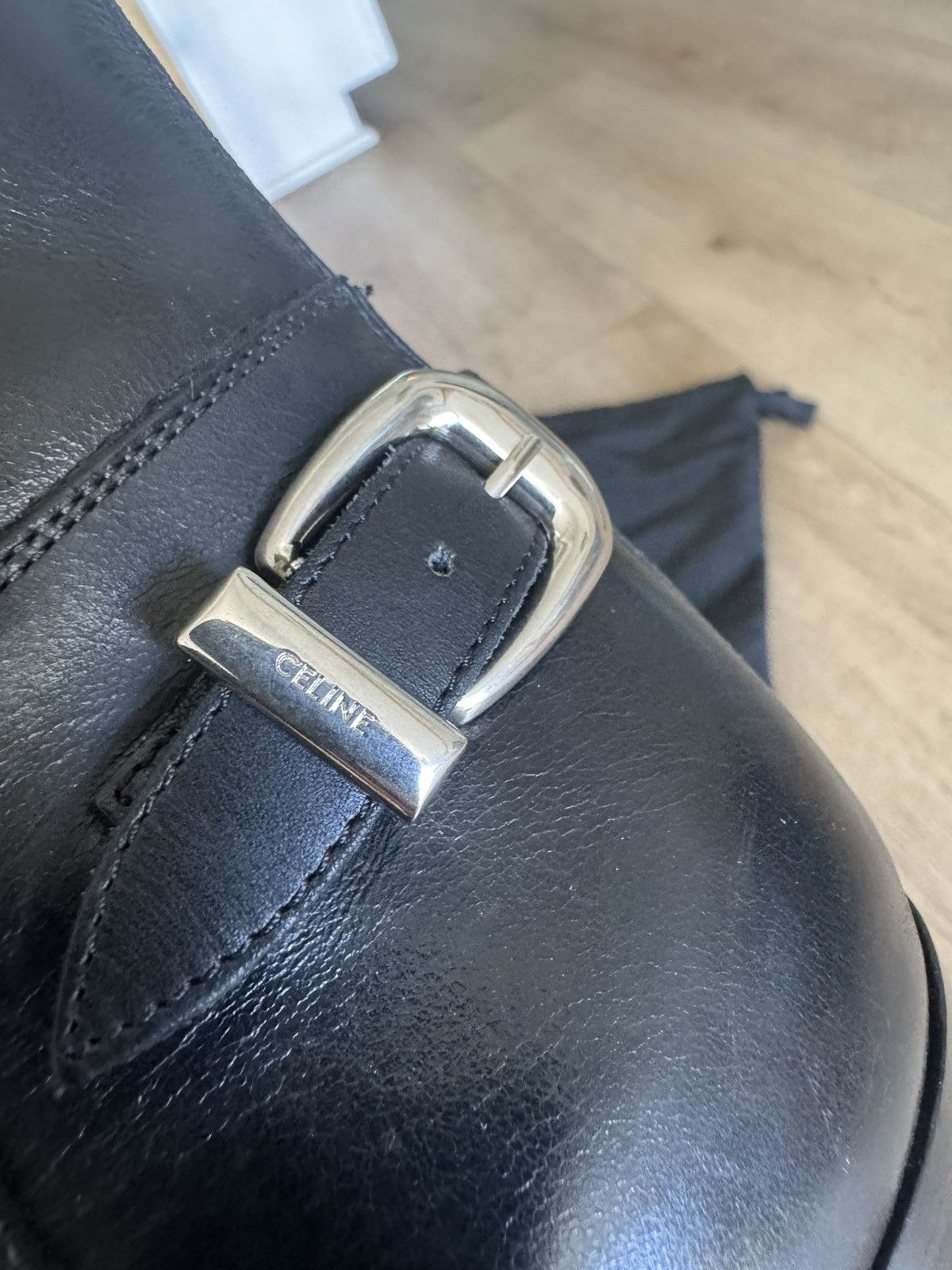 Celine Rear Zip Jacno Boots Size US 11 / EU 44 - 6 Thumbnail