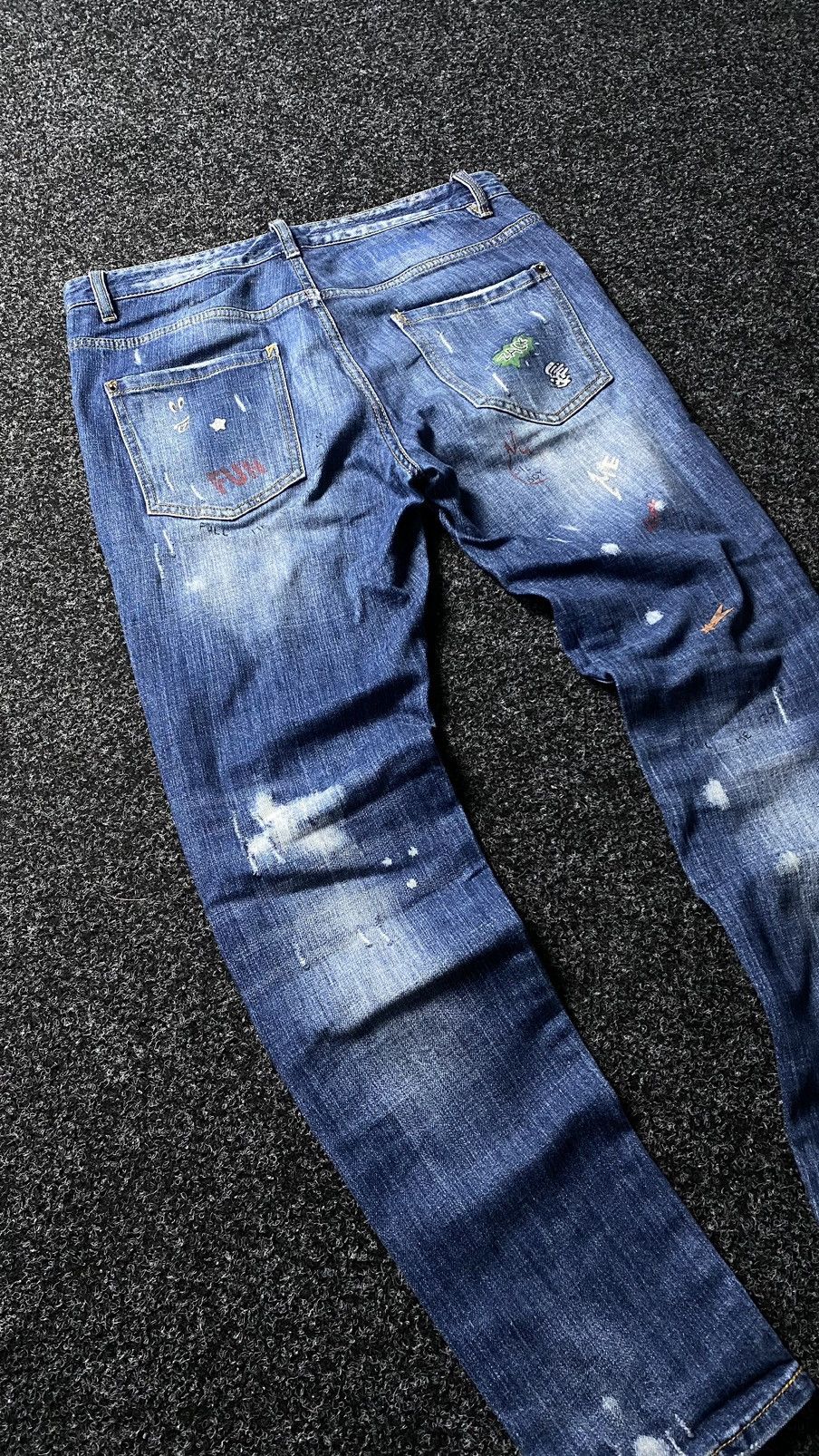 Dsquared2 Dsquared2 Distressed Denim pants Jeans Made In Italy 🇮🇹 Size US 34 / EU 50 - 12 Thumbnail
