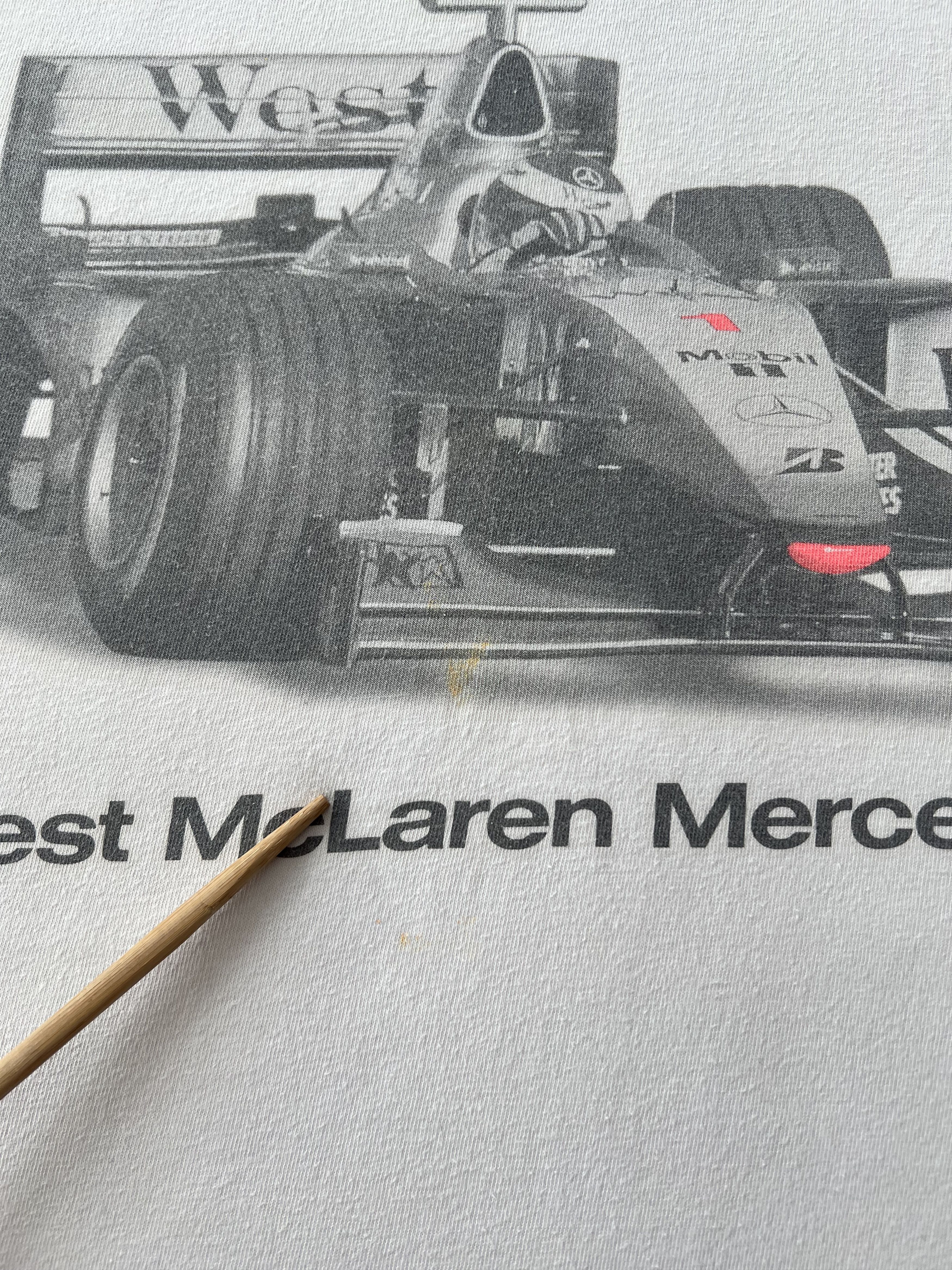 Formula 1 Vintage 90s West McLaren Mercedes Benz F1 Formula 1 T-shirt Size US L / EU 52-54 / 3 - 5 Thumbnail