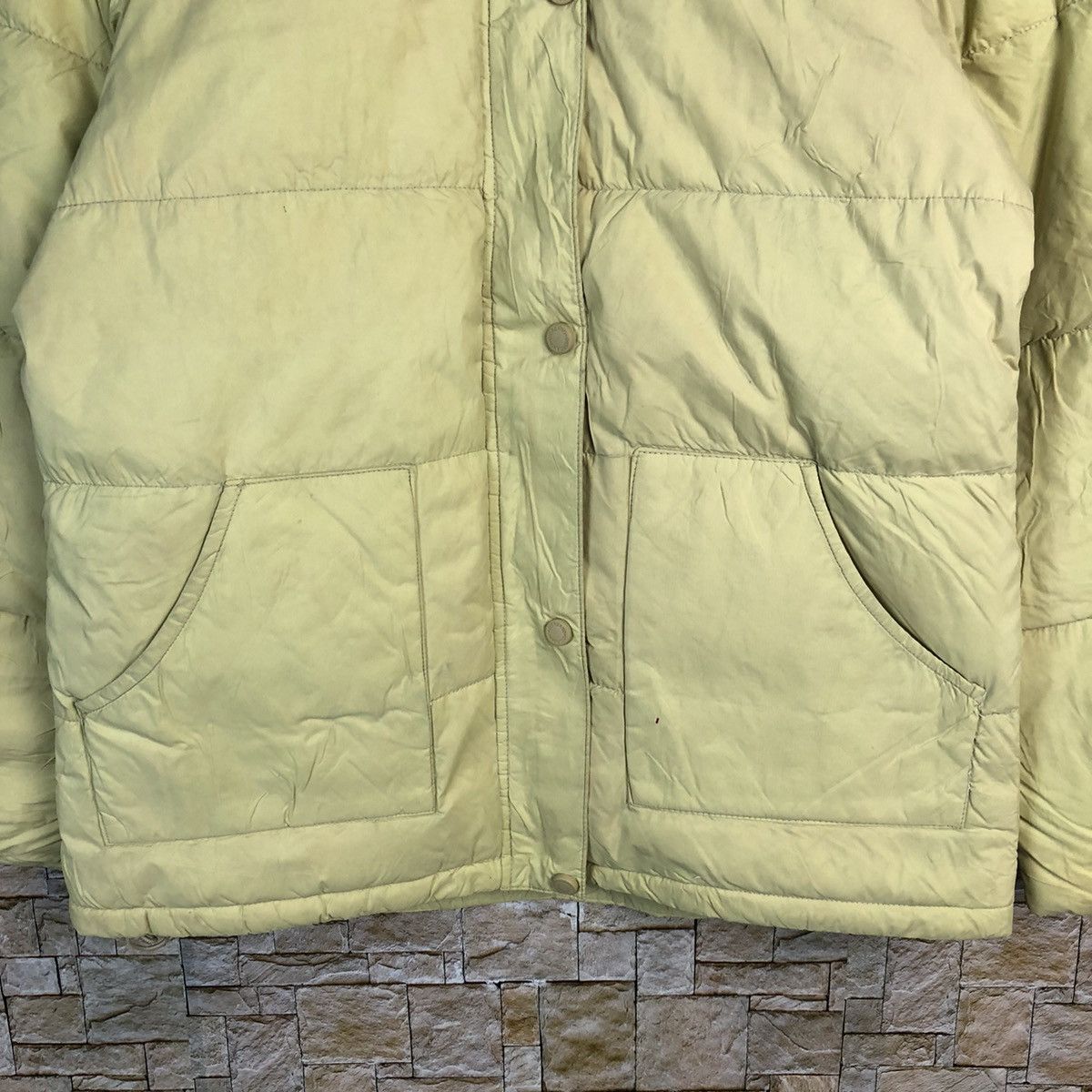Japanese Brand Gio Atheltic Green puffer jacket #A292 Size US M / EU 48-50 / 2 - 6 Thumbnail