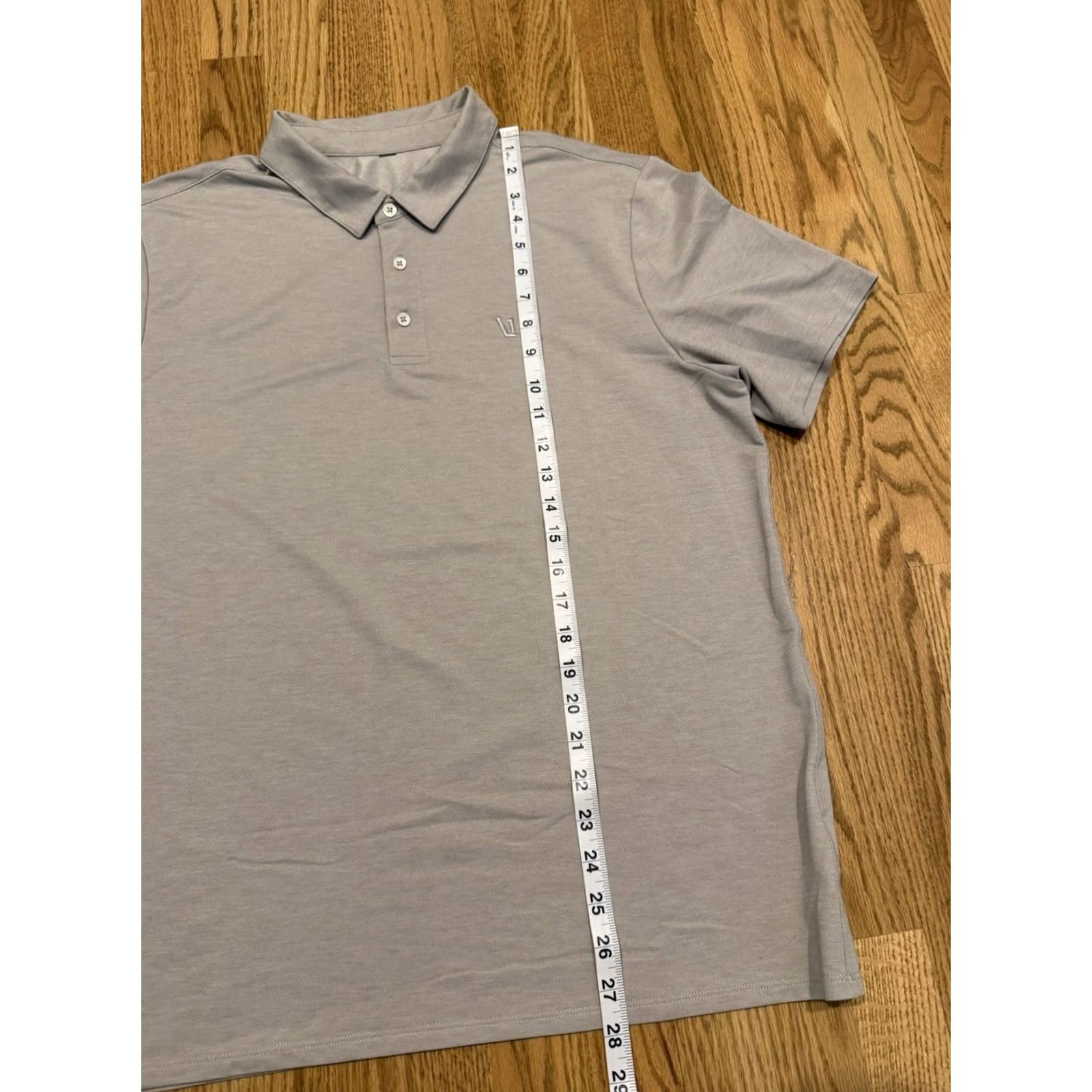 Vuori Vuori Knit Polo Twill Shirt Mens Large Short Sleeve Performance Golf V1004 Size US L / EU 52-54 / 3 - 8 Thumbnail