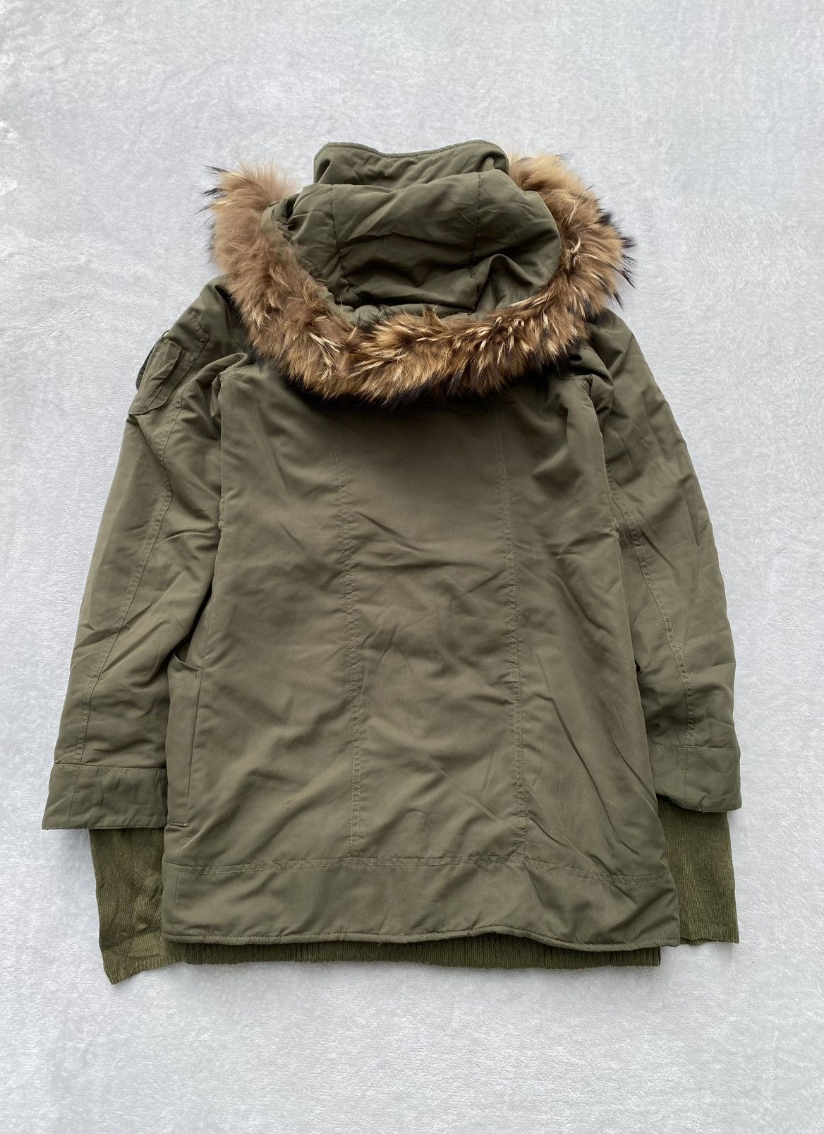 SLY Sly Fireman Clasp Fur Parka Size S / US 4 / IT 40 - 3 Thumbnail