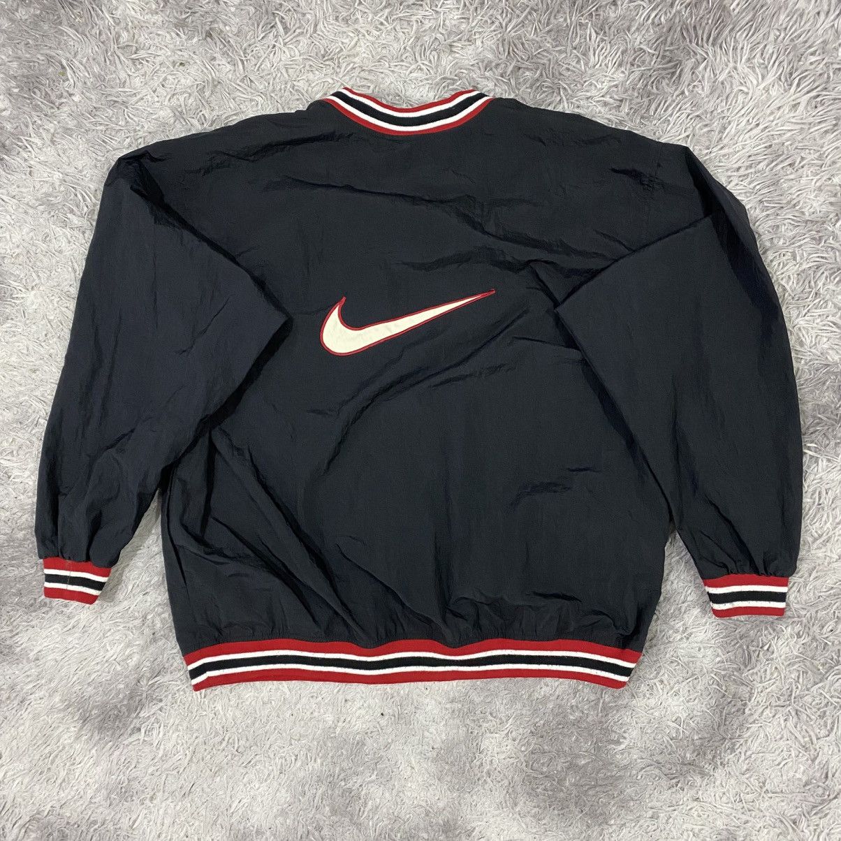 Vintage light jacket nike v neck pullover