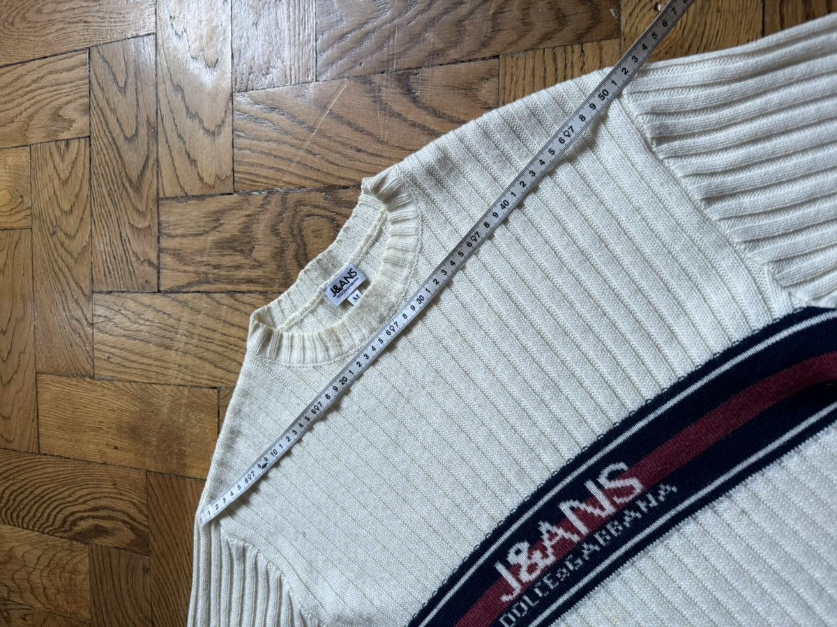 Dolce & Gabbana × Vintage Dolce & Gabbana Vintage Knitted Big Logo Sweater Size US M / EU 48-50 / 2 - 10 Thumbnail