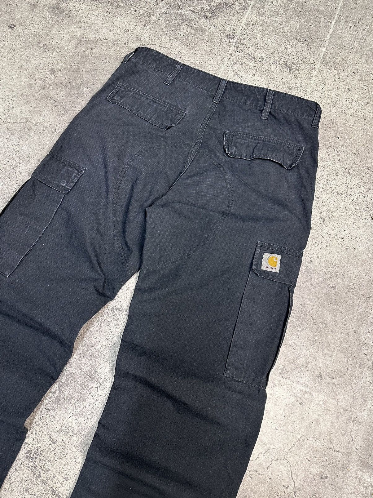 Carhartt Carhartt Workwear Cargo Pants Blue Heavy Duty Utility Y2K Size US 32 / EU 48 - 12 Thumbnail