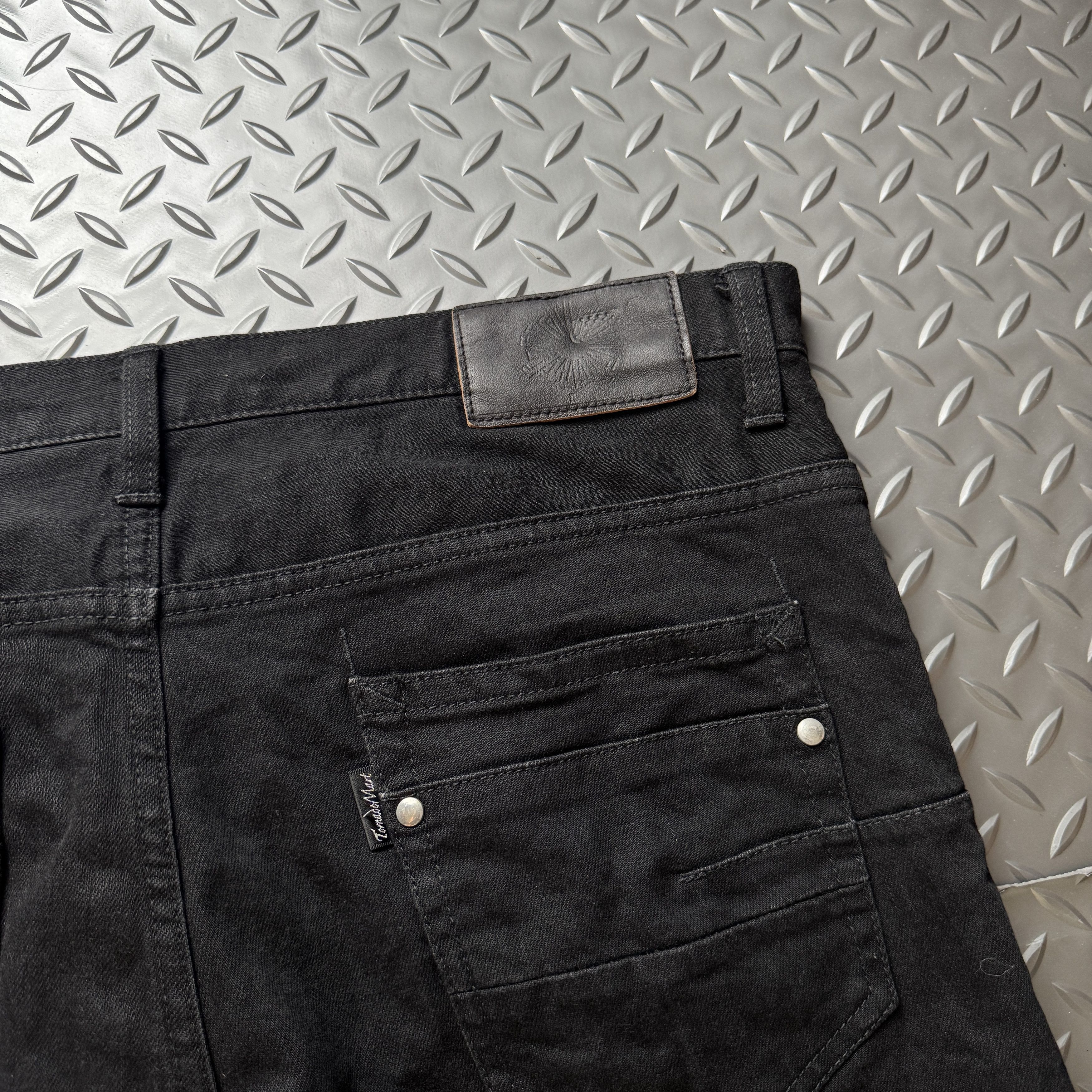 Tornado Mart Black Denim Pants 