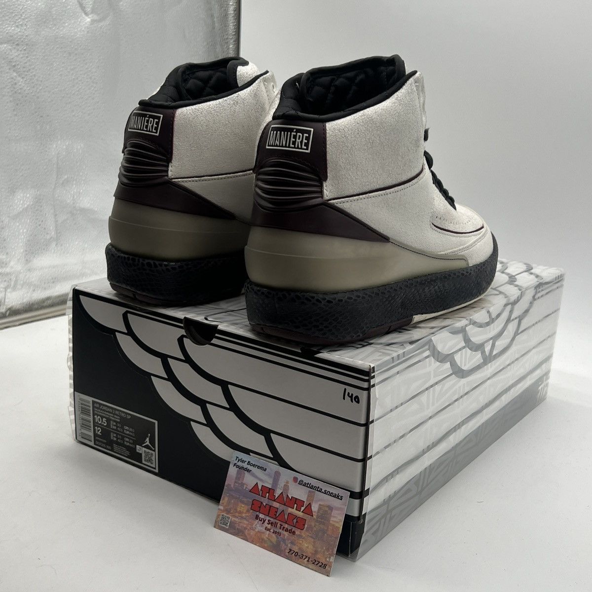 Jordan Brand A Ma Maniére x Air Jordan 2 airness Size US 10.5 / EU 43-44 - 5 Thumbnail