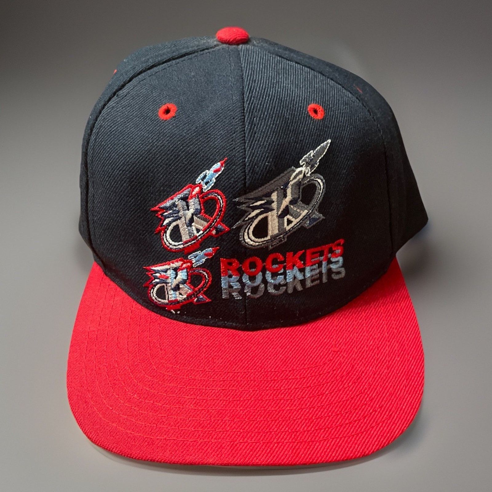 Houston Rockets Vtg Pro Player Polyester/Wool Snapback Hat